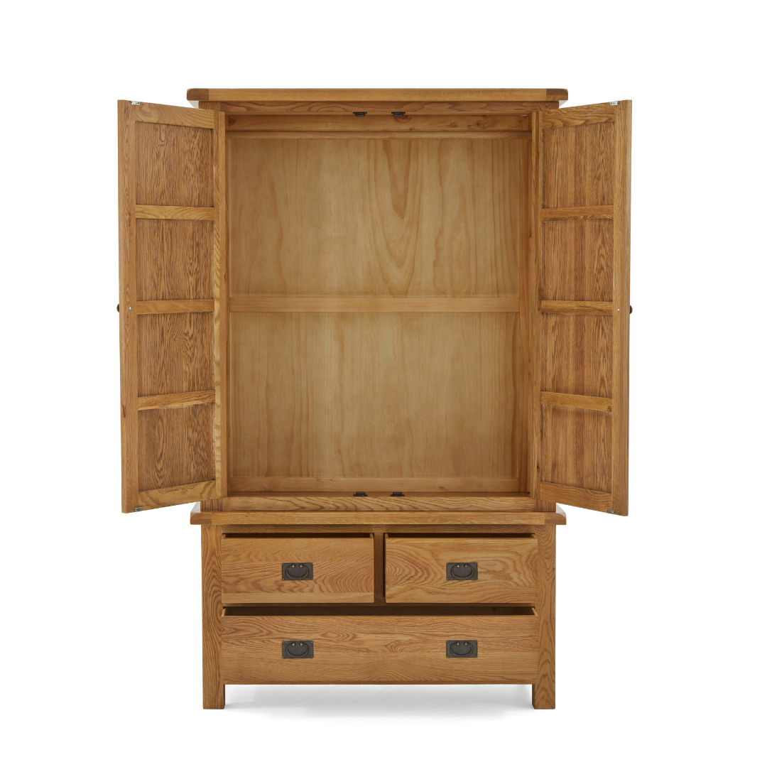 Salisbury Gents 3 Drawer Wardrobe
