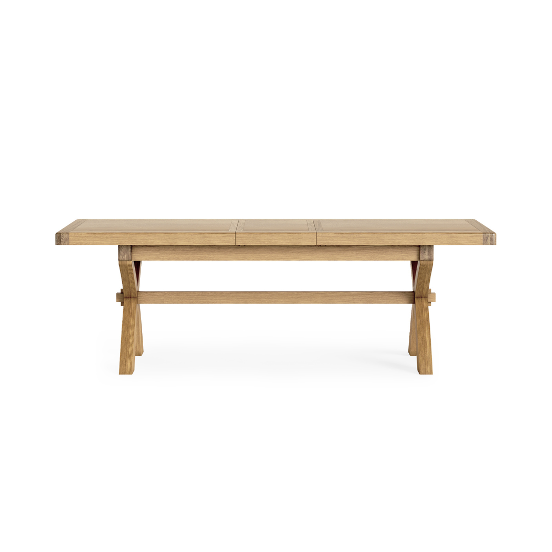 Normandy Cross Leg Extending Dining Table