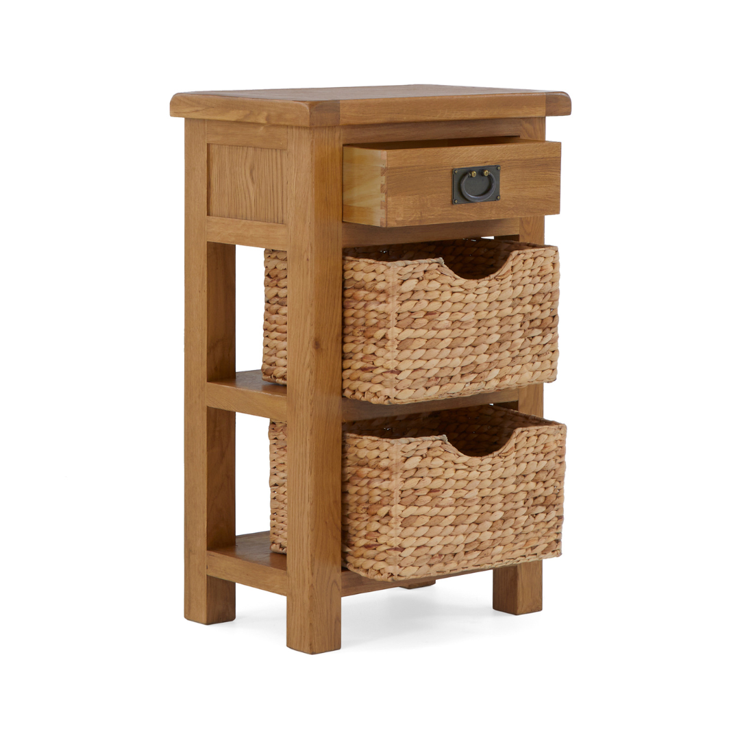 Salisbury Telephone Table with Baskets