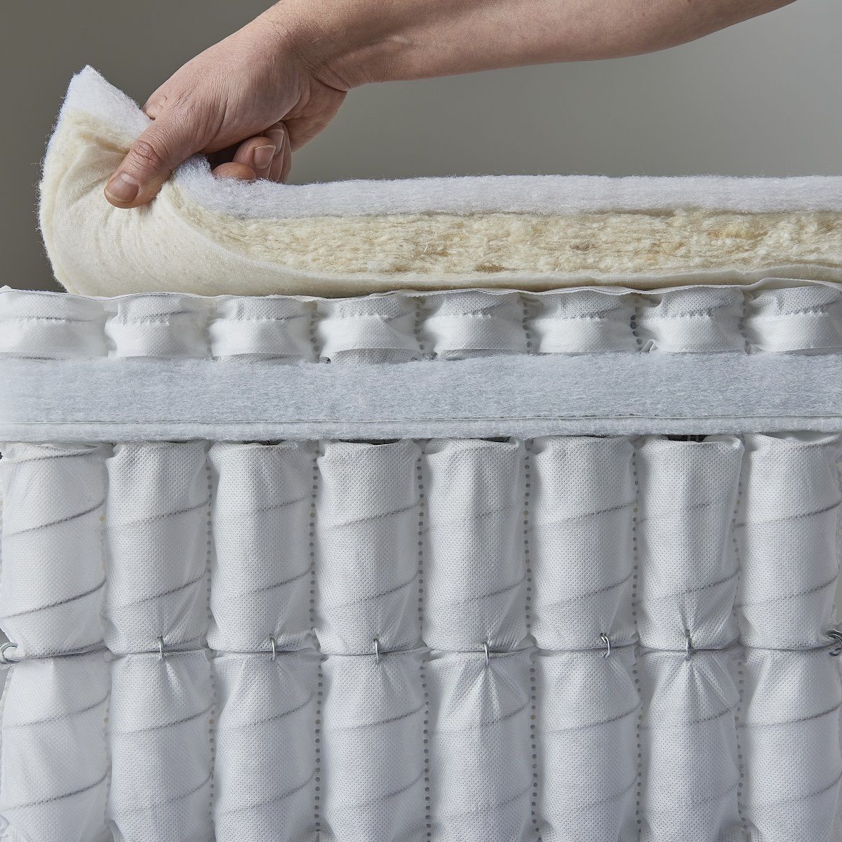 Cheviot 3000 Pocket Wool Mattress - Connollys Of Moy