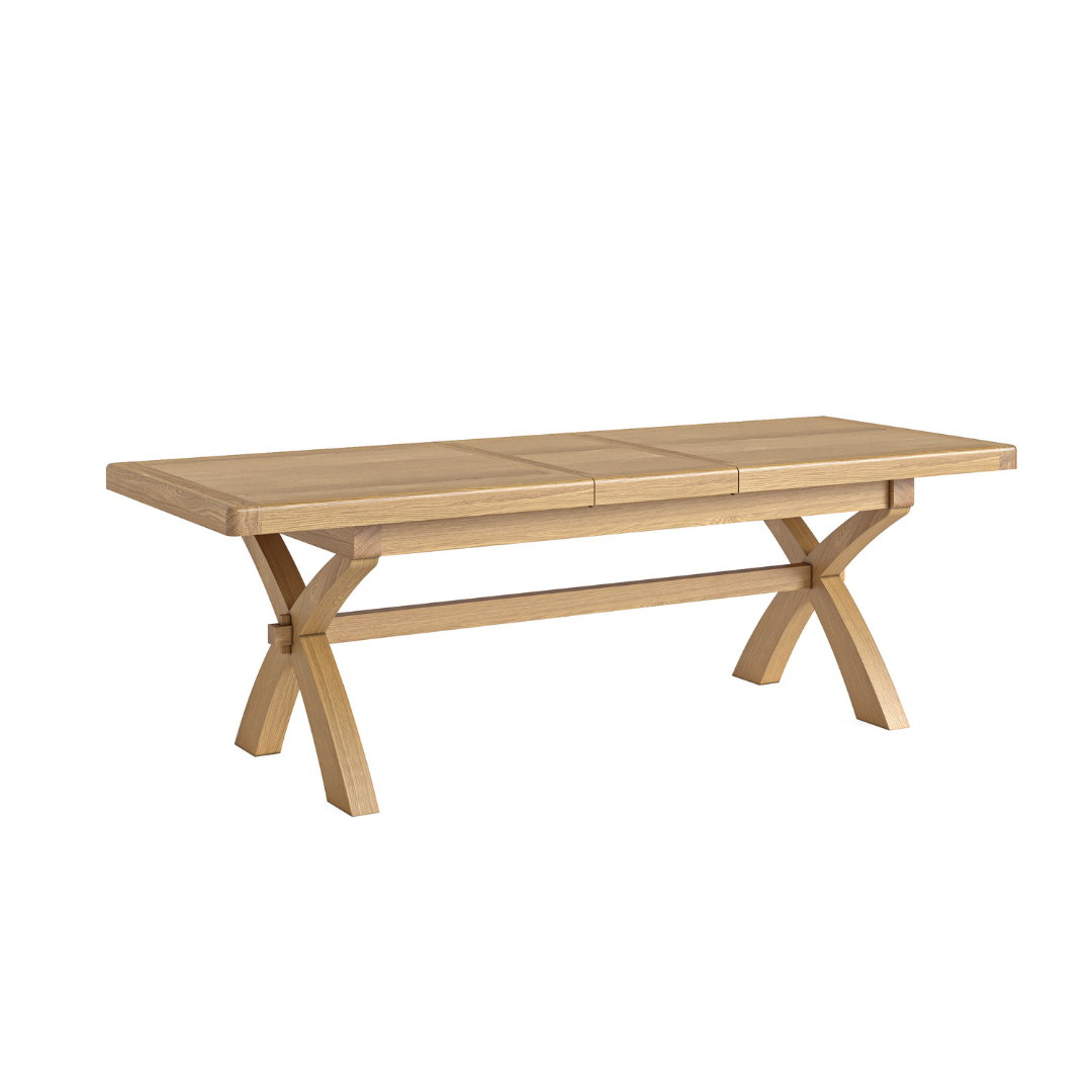 Normandy Cross Leg Extending Dining Table