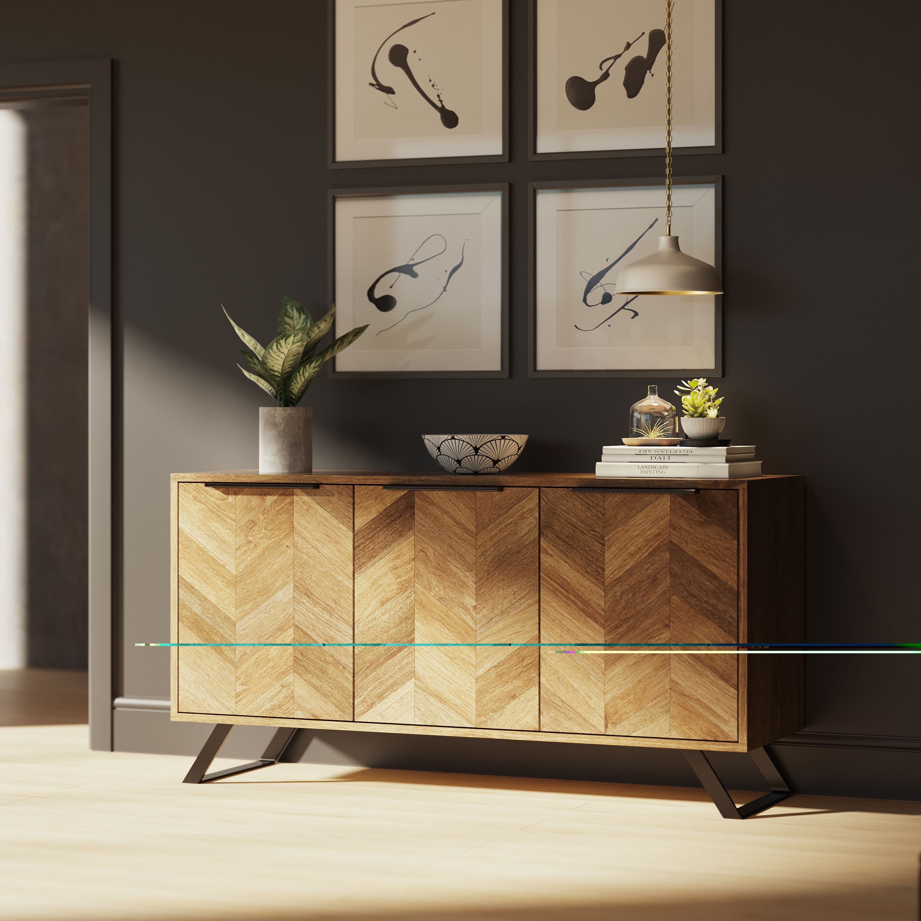 AGRA 2 DOOR SIDEBOARD
