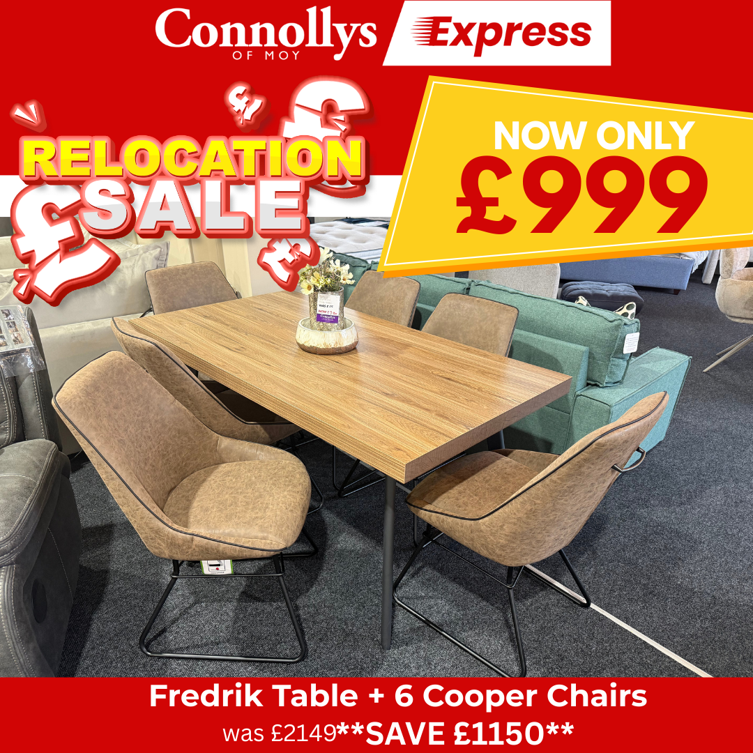 Fredrik Table + 6 Chairs