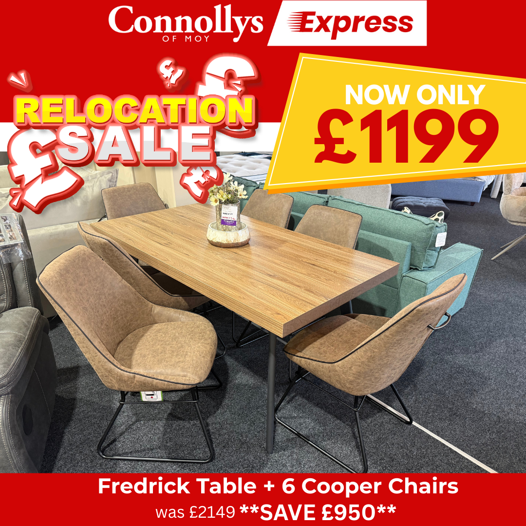 Fredrik Table + 6 Chairs