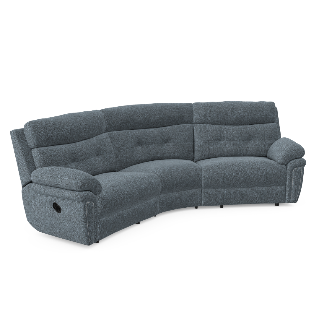 Baxter 3 Seater Sofa Curved