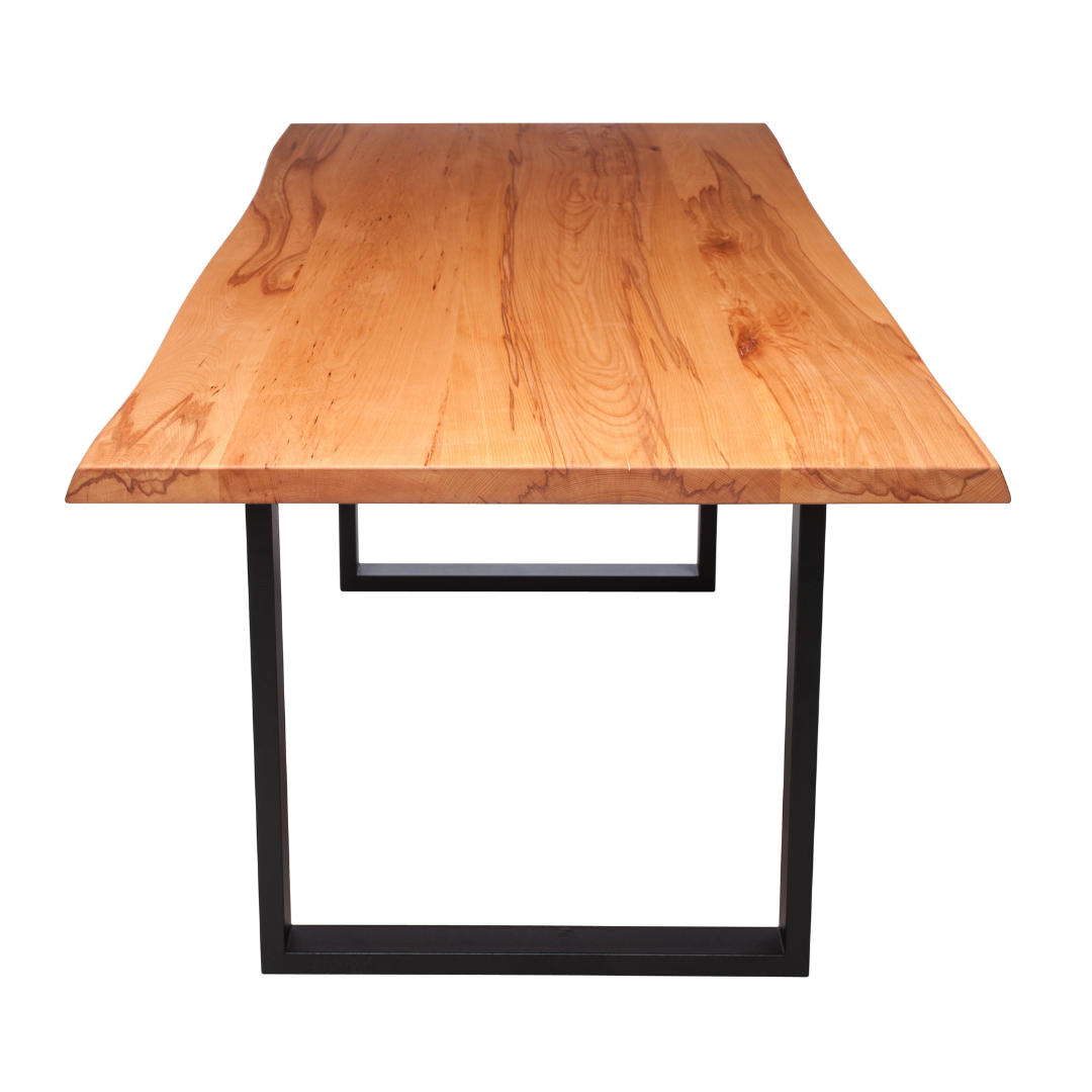 Fargo Beech Dining Table (B) - Anthracite