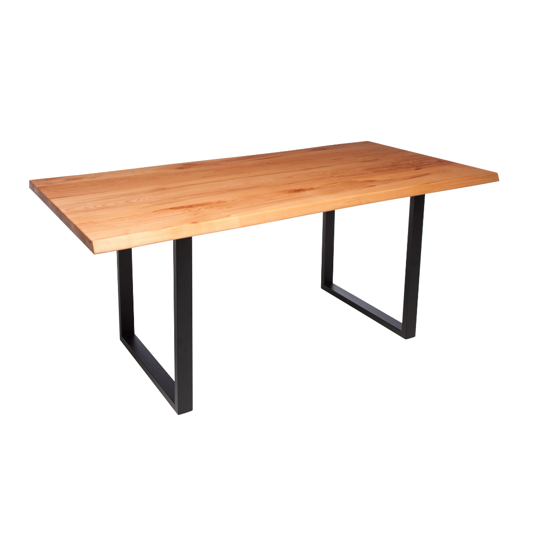 Fargo Beech Dining Table (B) - Anthracite