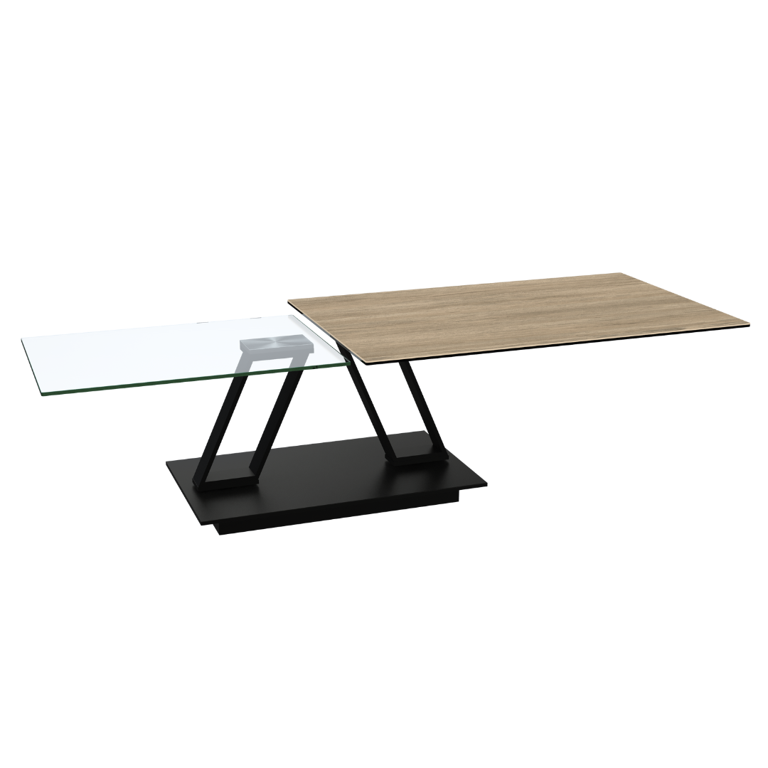 Barcelona Coffee Table - Clear Oak