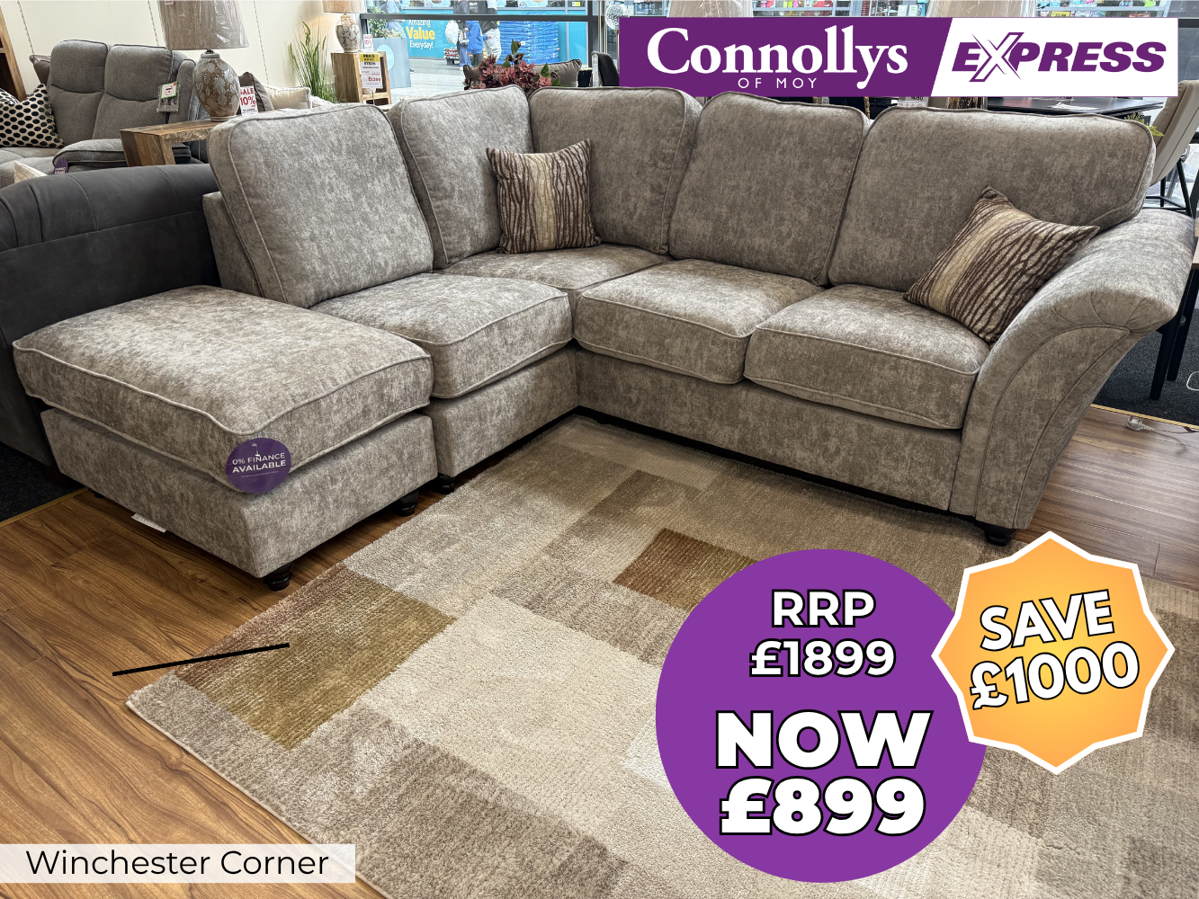 Winchester Corner Sofa 2C1