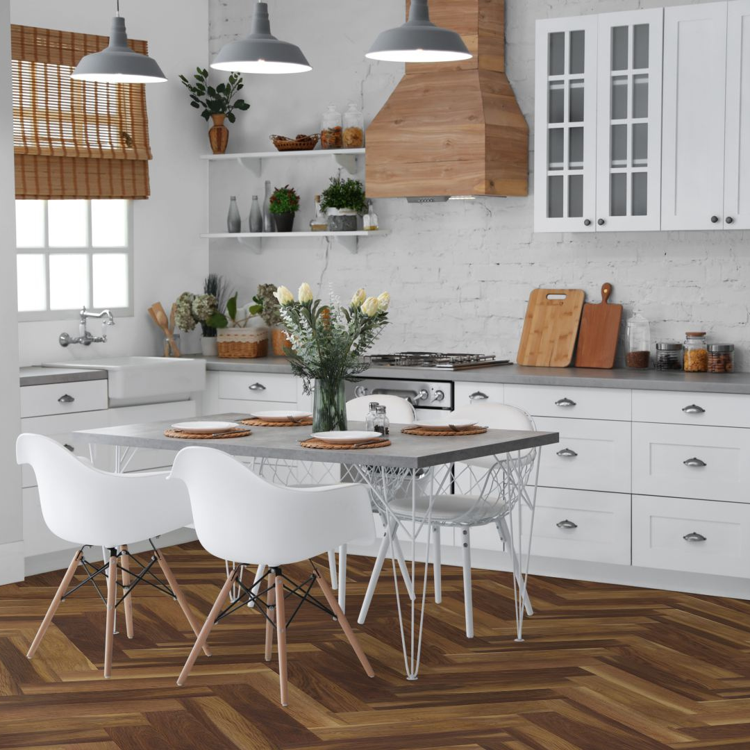 Lignum Core Espresso Oak Herringbone