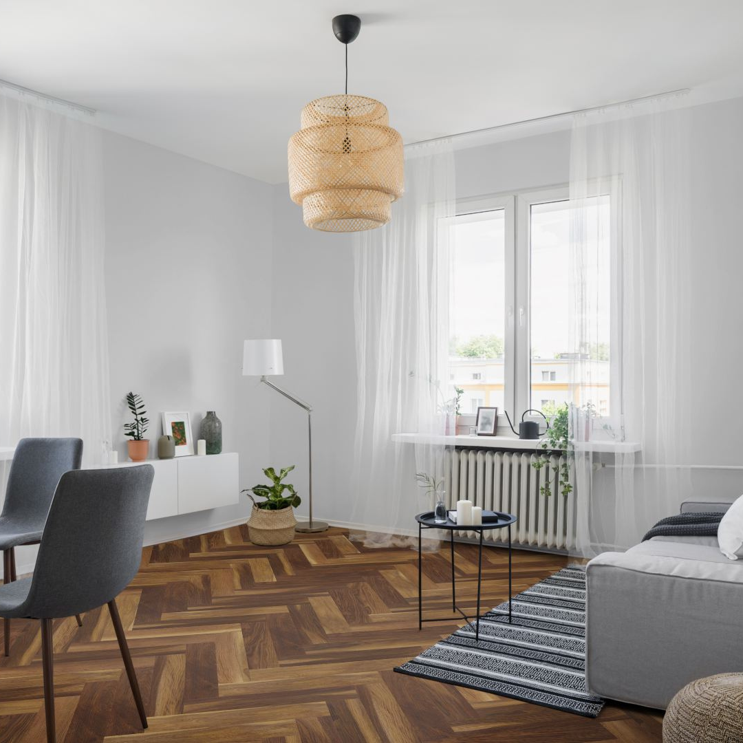 Lignum Core Espresso Oak Herringbone