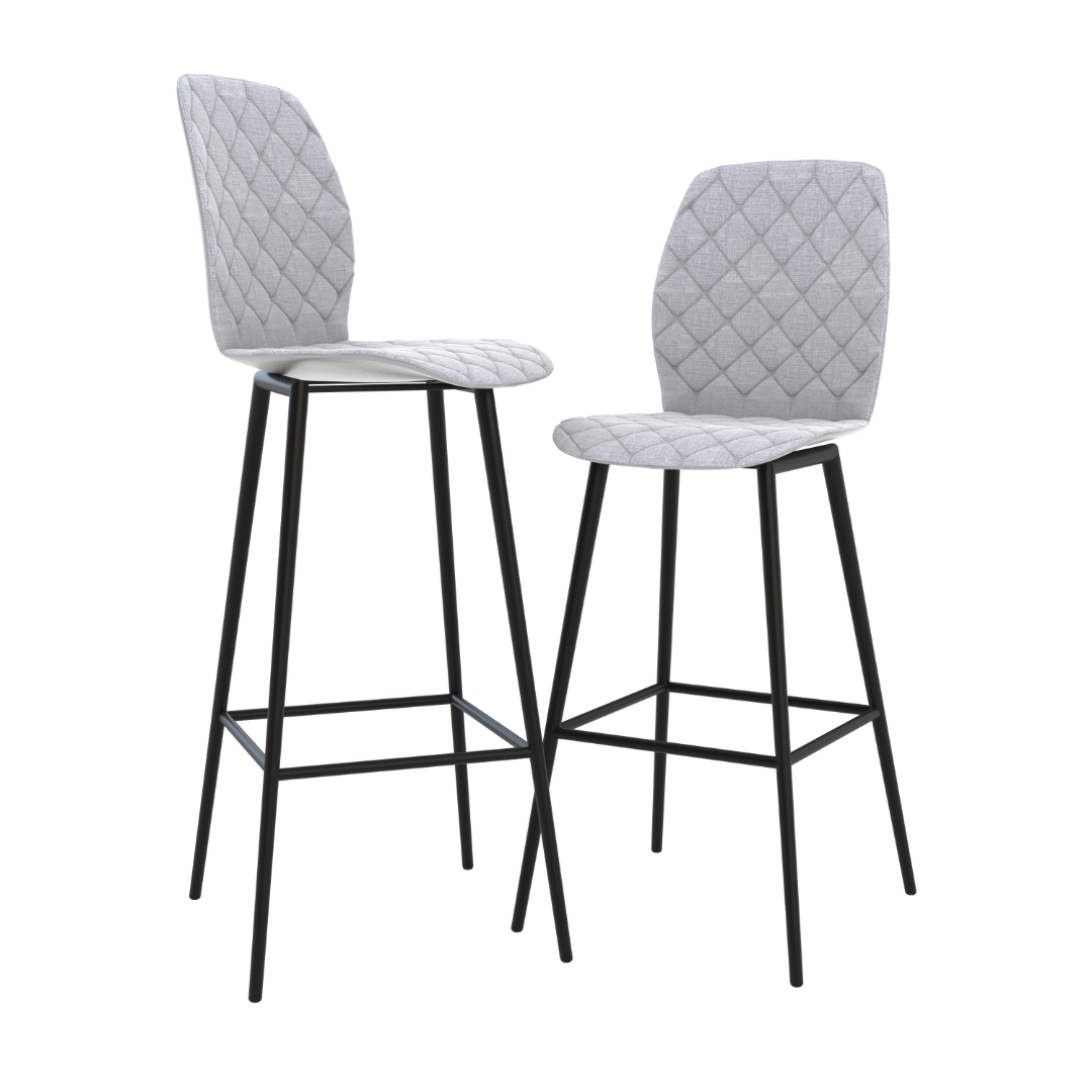 Vegas Bar Stool - Grey