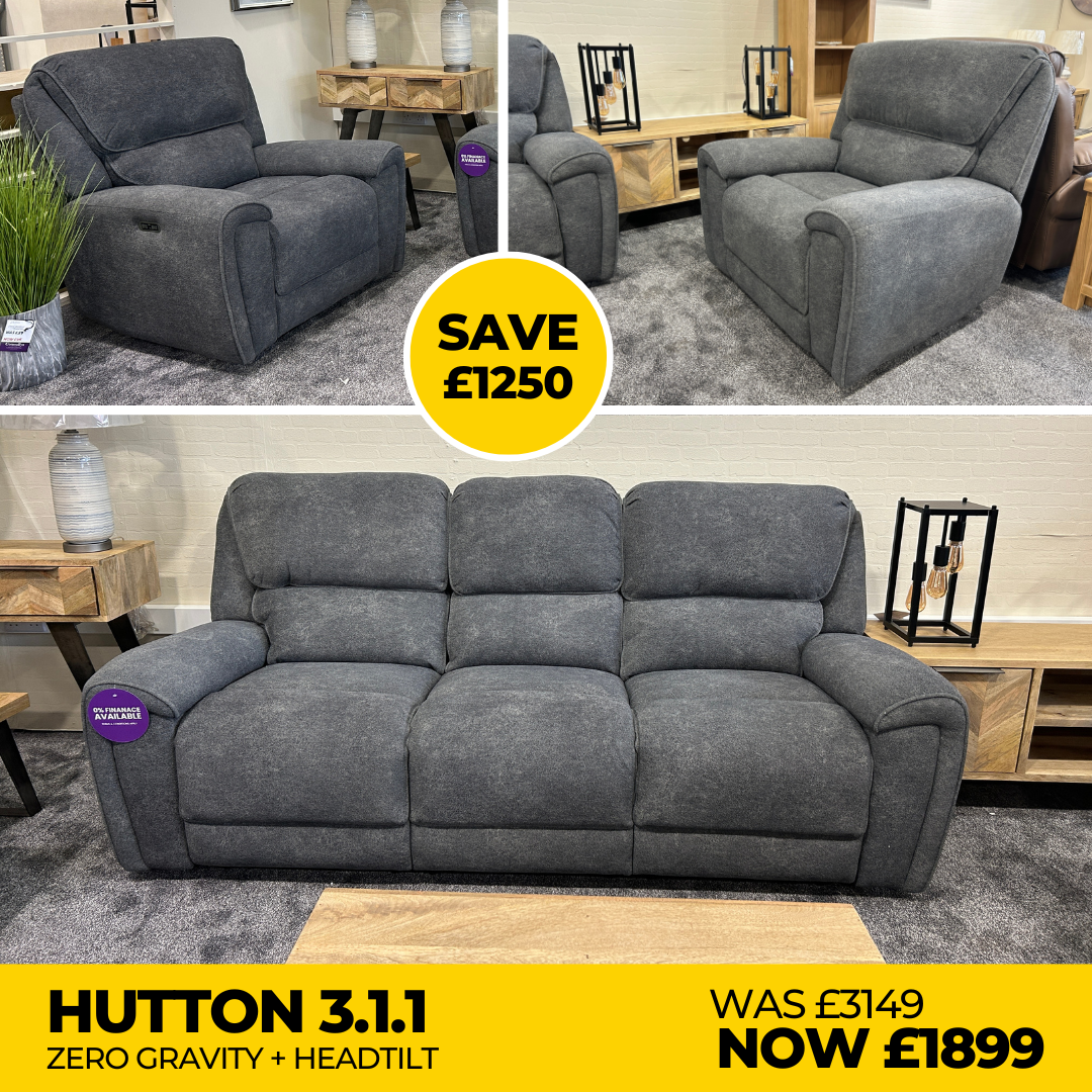 Hutton Electric Recliners - 3.2.1 - Connollys Of Moy