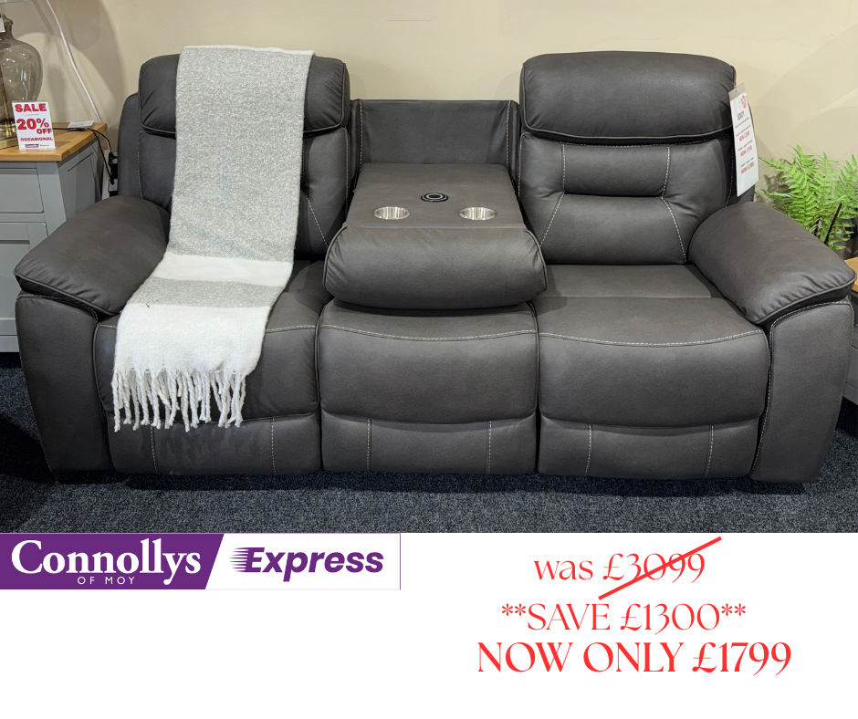 Leroy 3 Seater + Chair + Chair