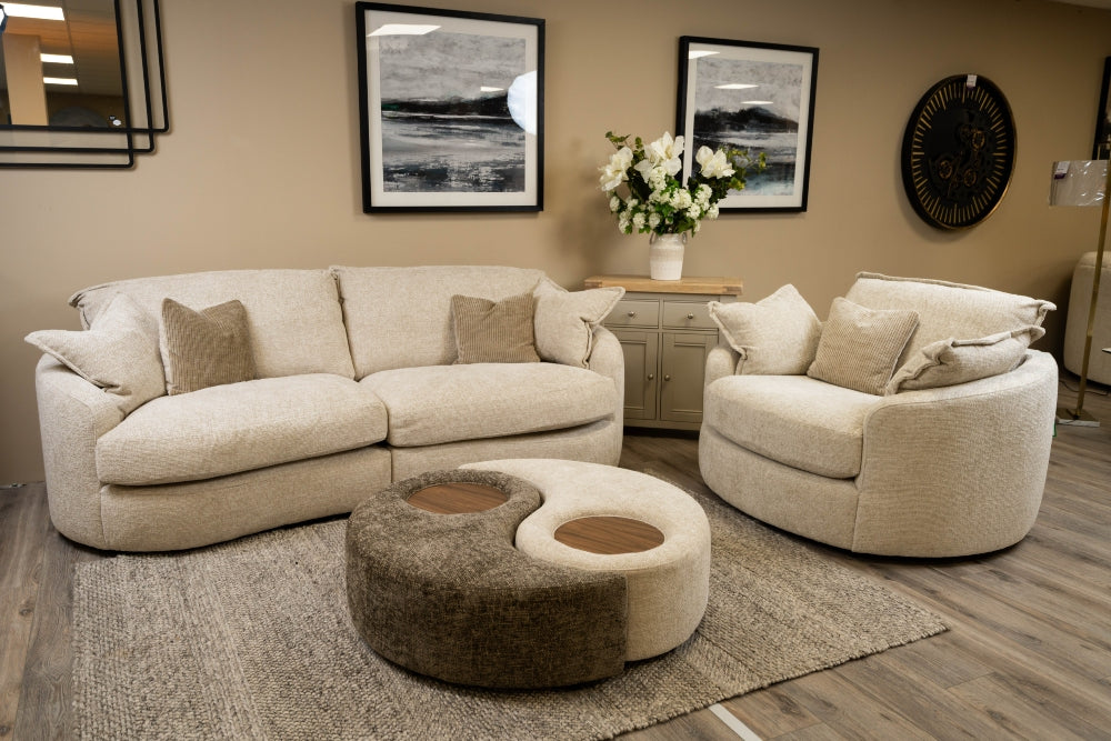 Honey 4+1+Footstool - Connollys Of Moy