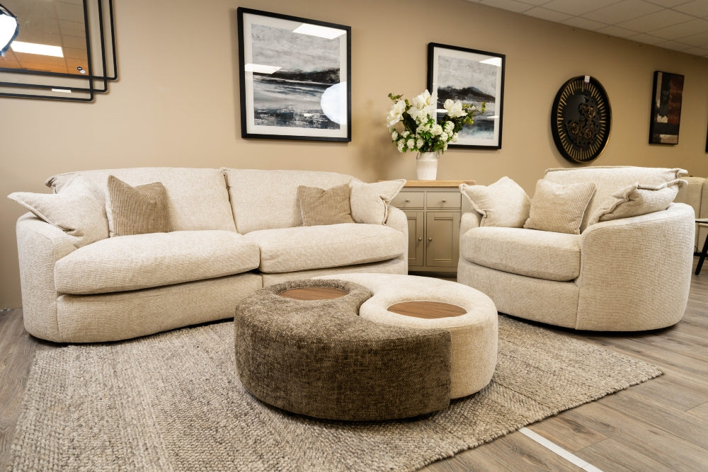 Honey 4+1+Footstool - Connollys Of Moy