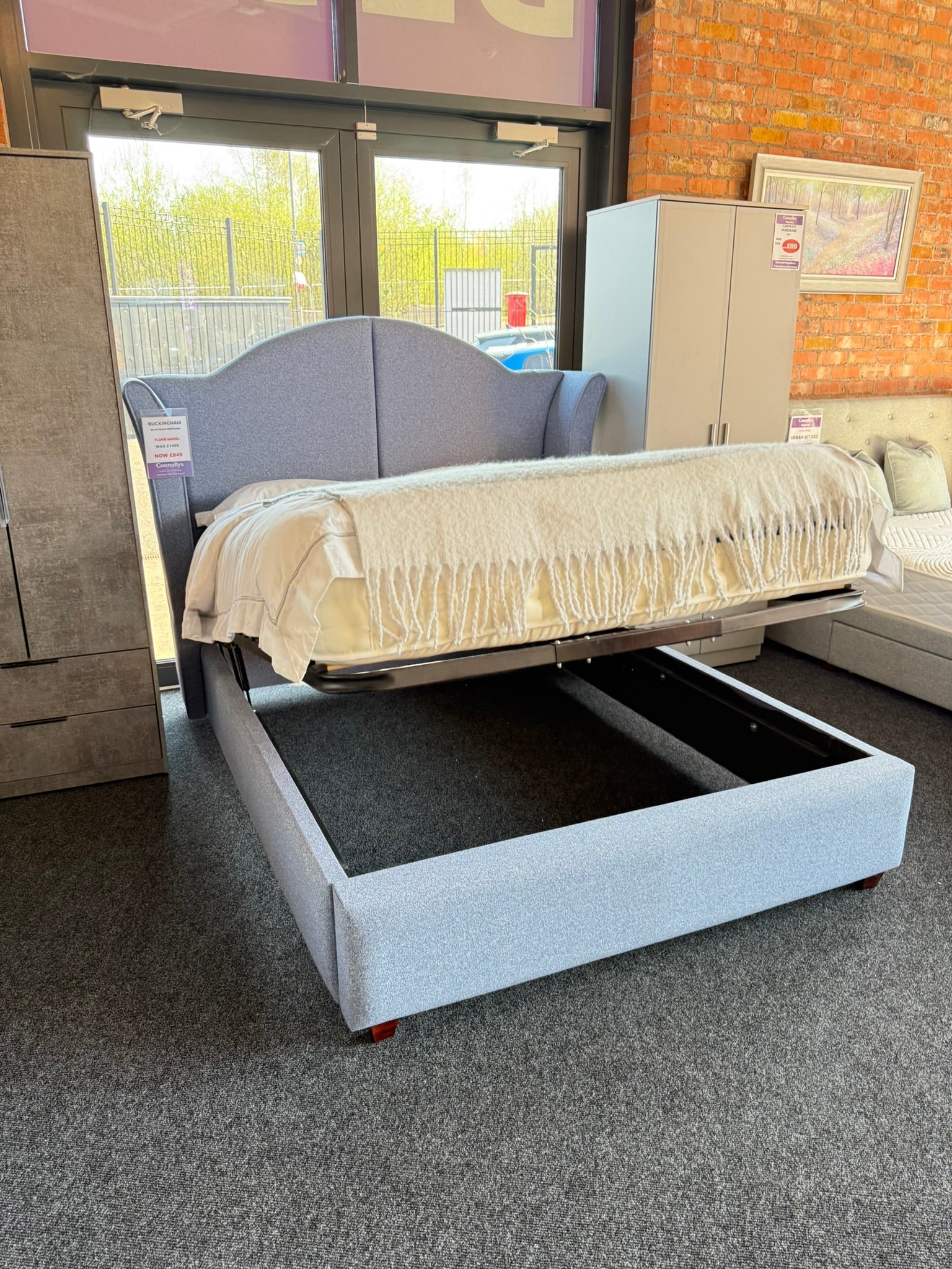 Buckingham 5ft Ottoman Bed Base