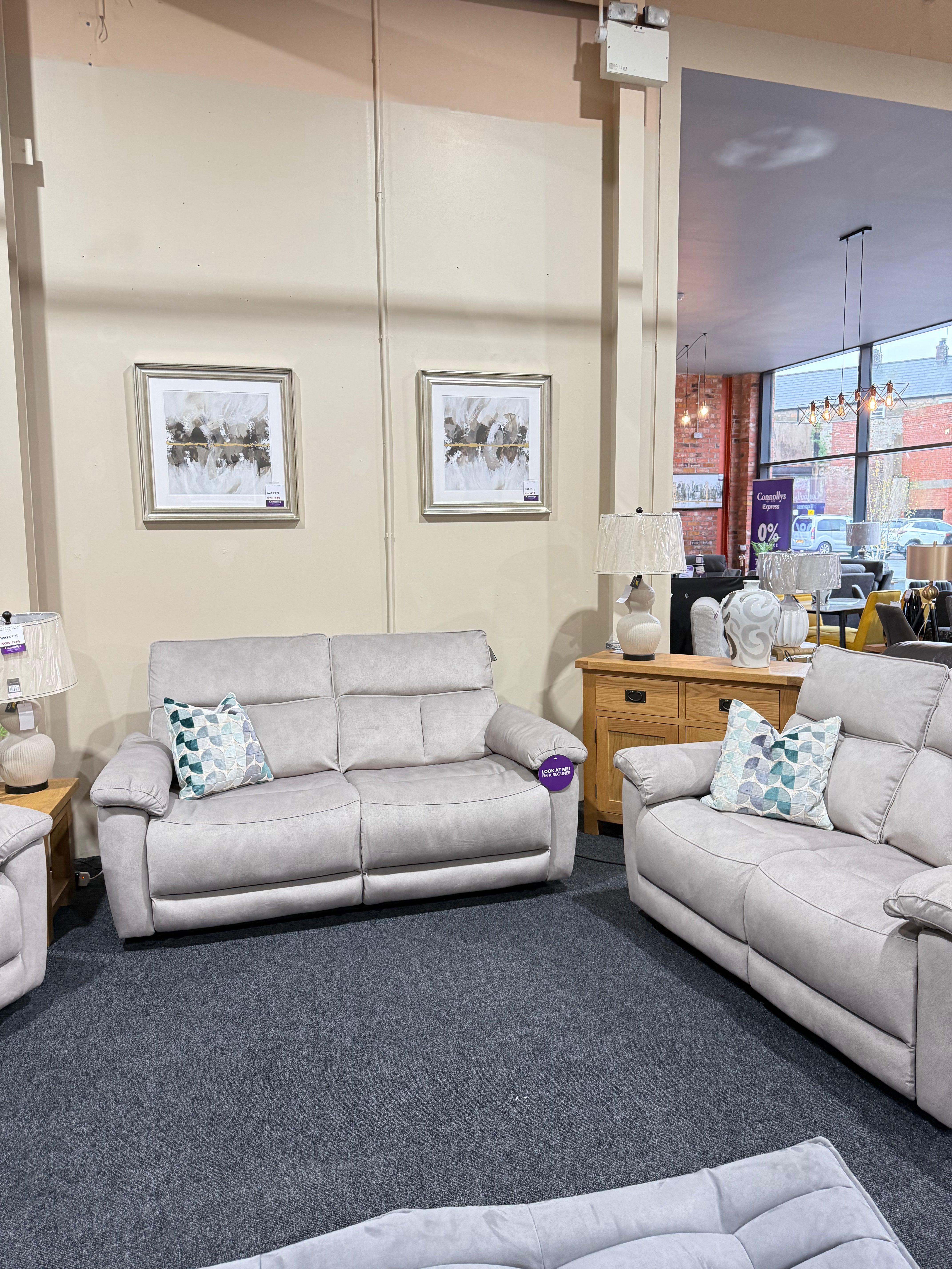 Serena 3+2 Electric Reliners Sofas