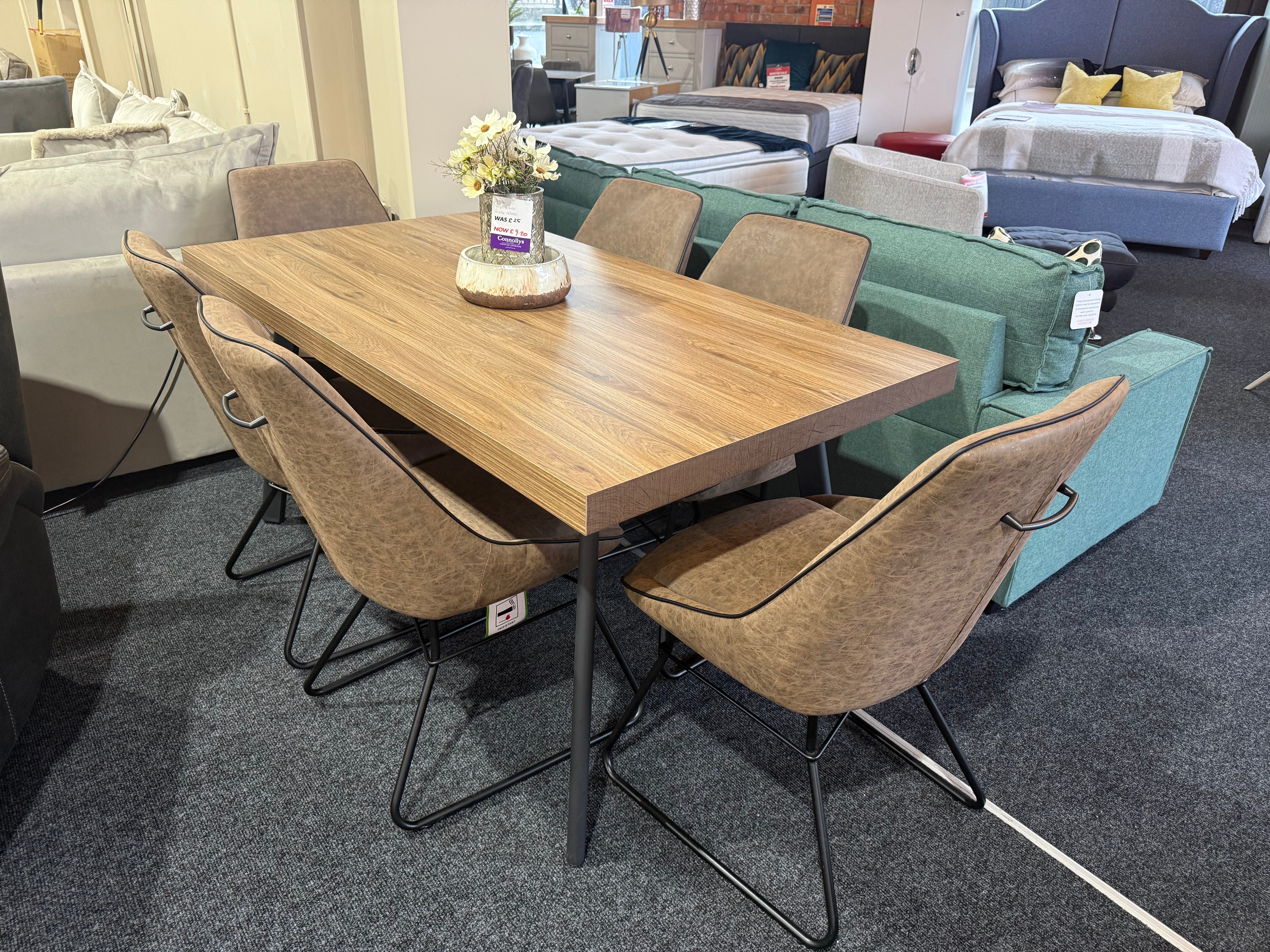 Fredrik Table + 6 Chairs