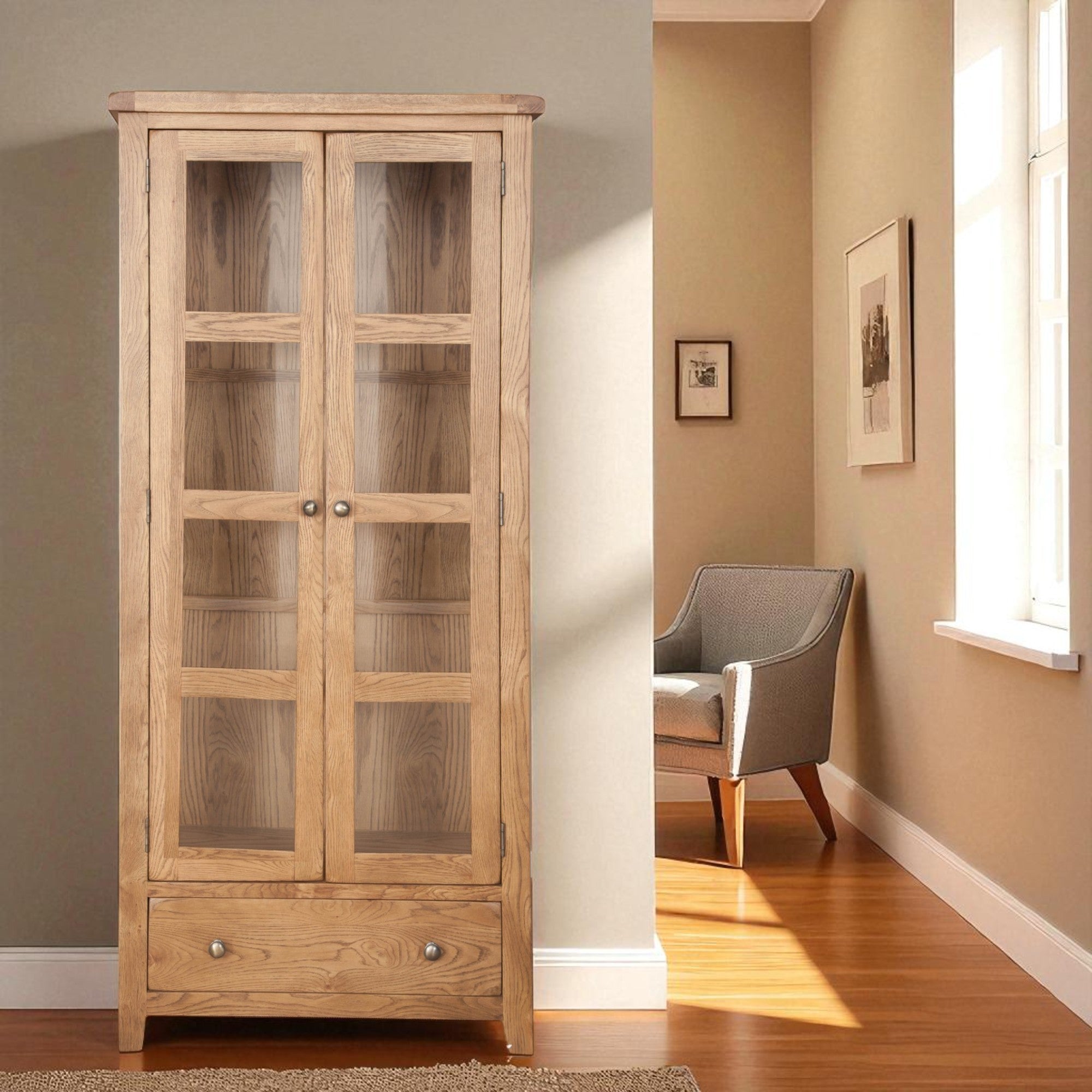 MELBOURNE COUNTRY DISPLAY CABINET