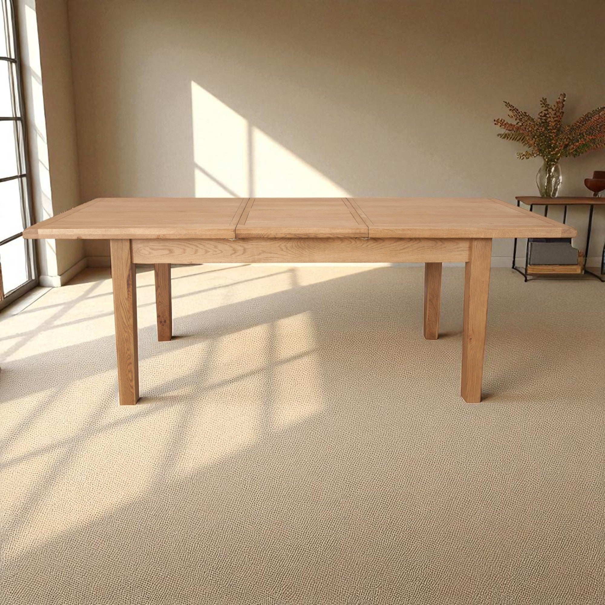 MELBOURNE COUNTRY 1.6M EXTENDING DINING TABLE