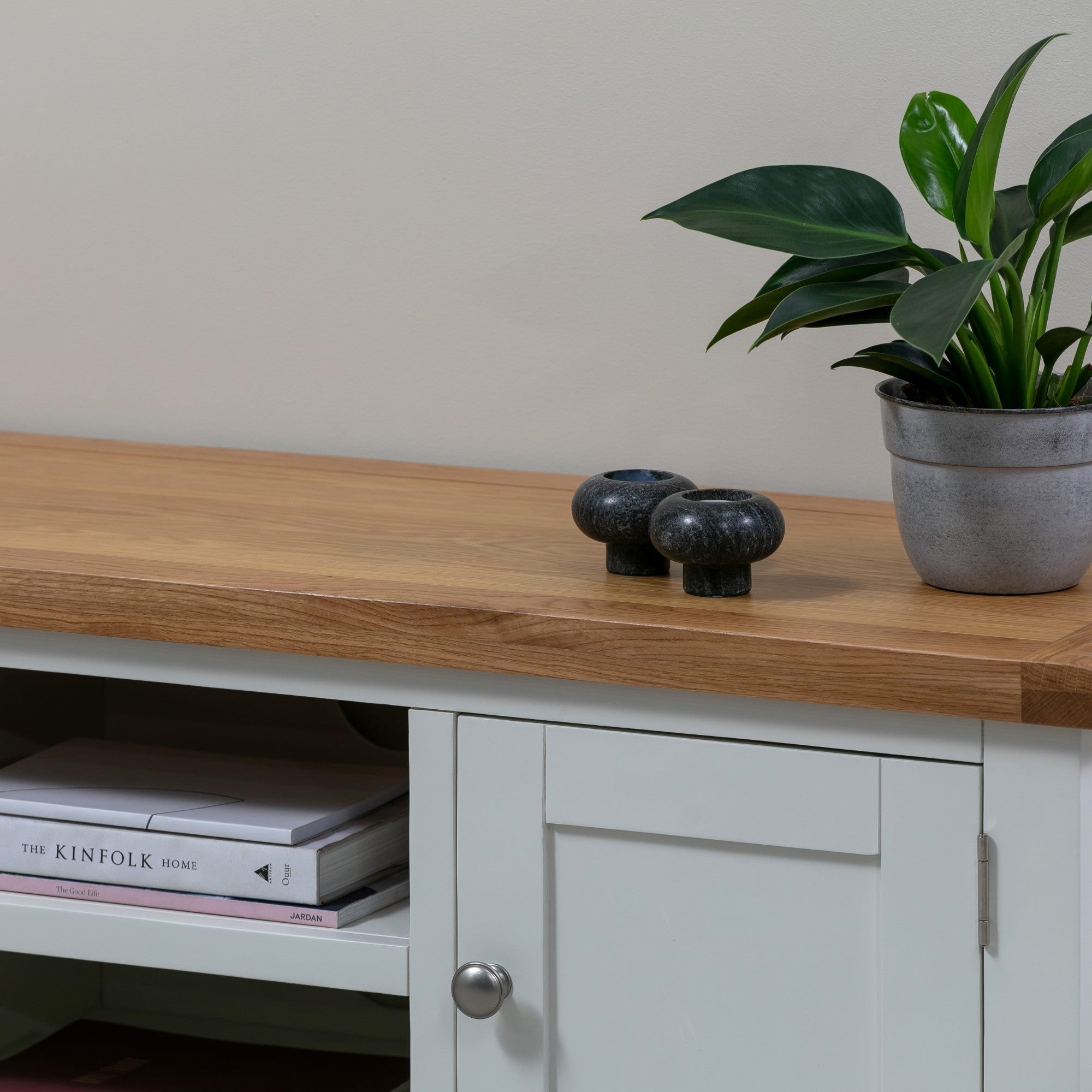 MELBOURNE WHITE PLASMA TV CABINET