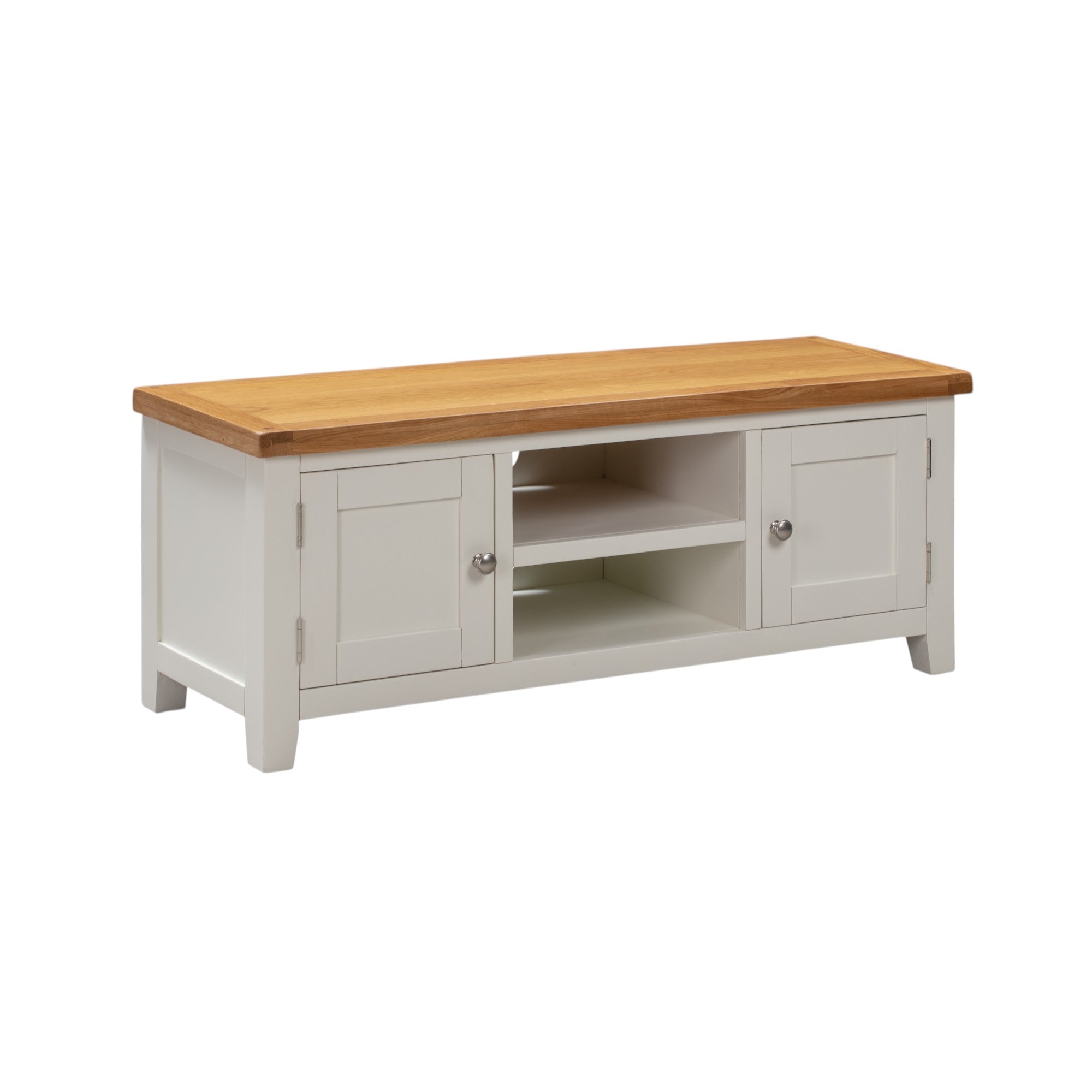 MELBOURNE WHITE PLASMA TV CABINET