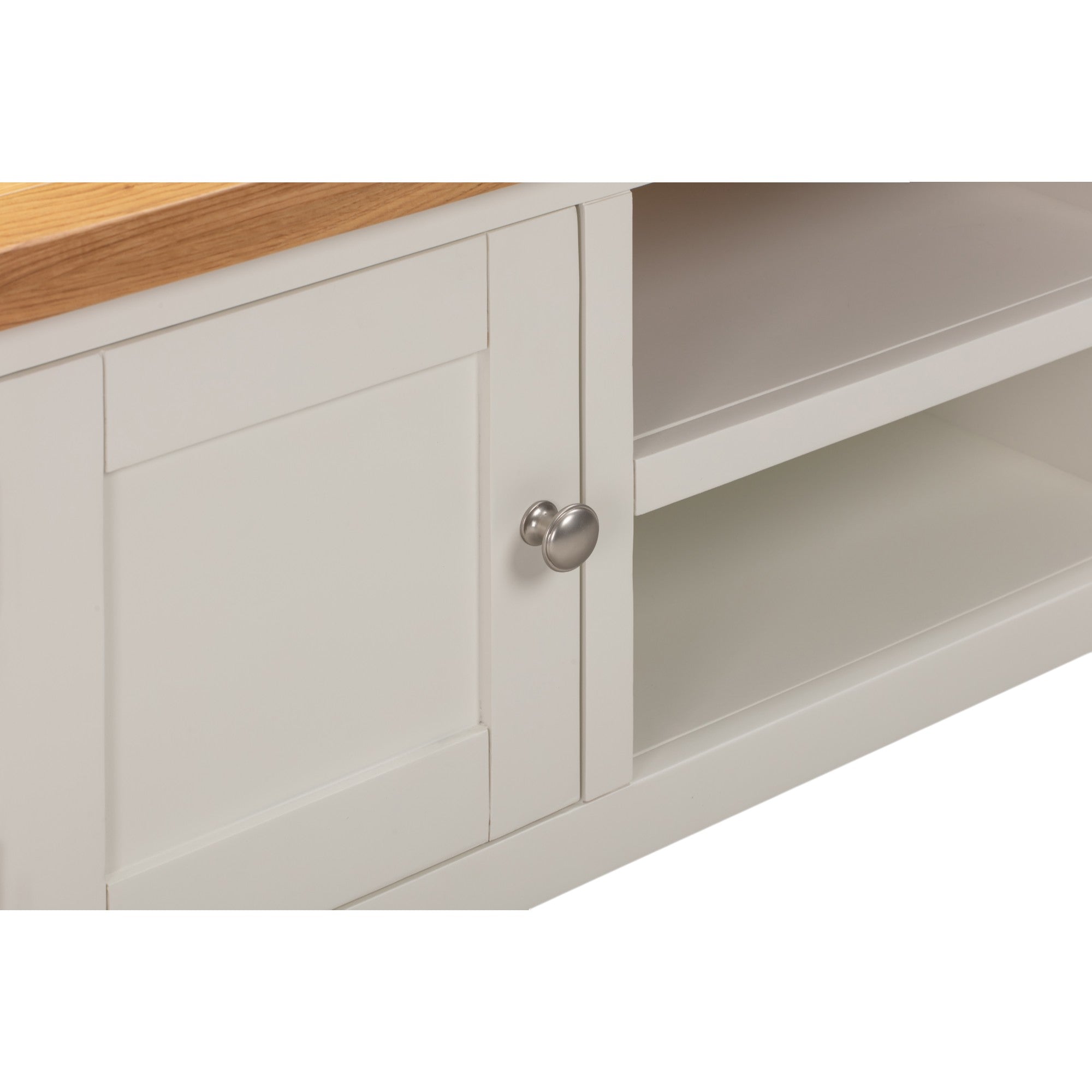 MELBOURNE WHITE PLASMA TV CABINET