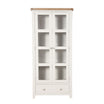 MELBOURNE WHITE DISPLAY CABINET - Connollys Of Moy