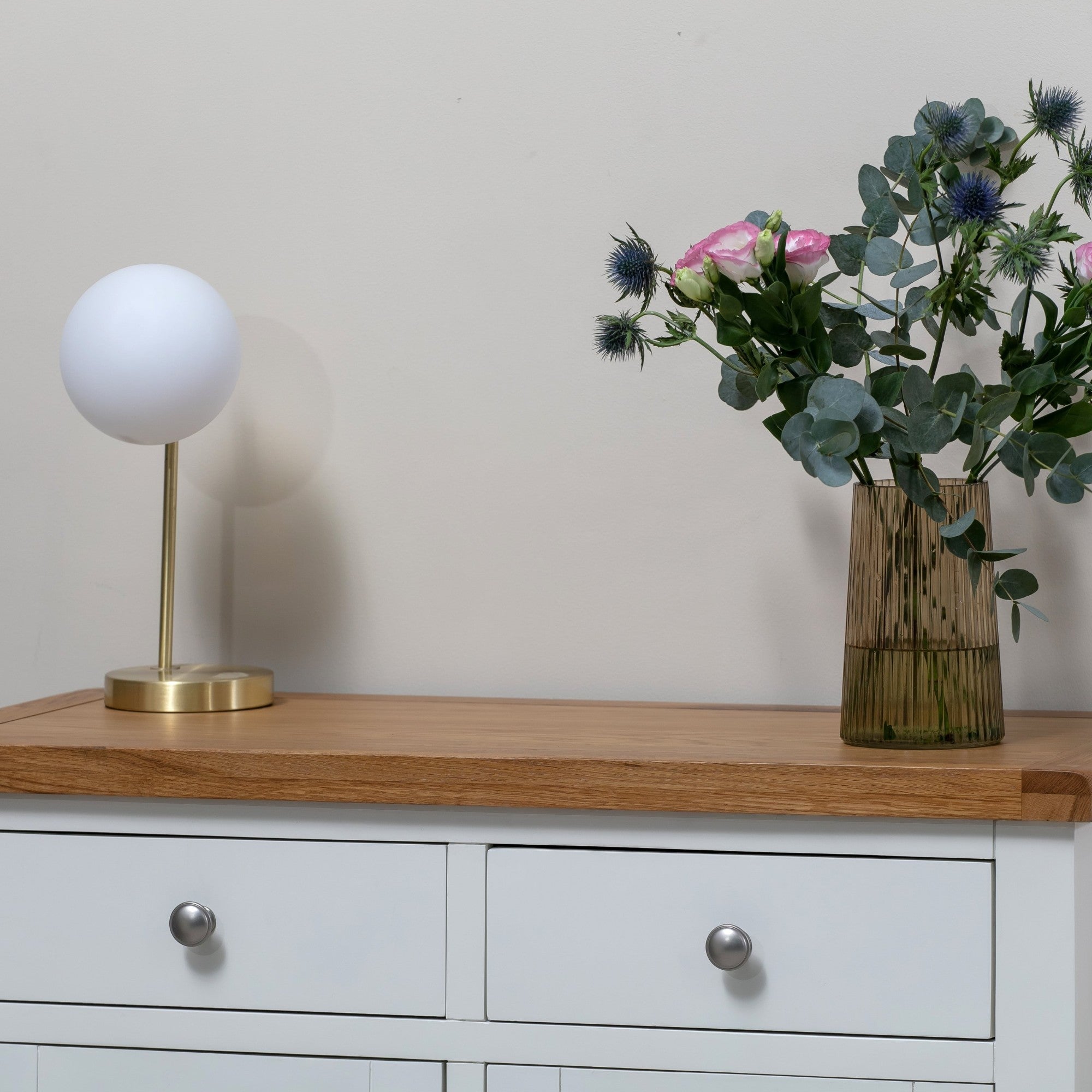 MELBOURNE WHITE 2 DOOR SIDEBOARD
