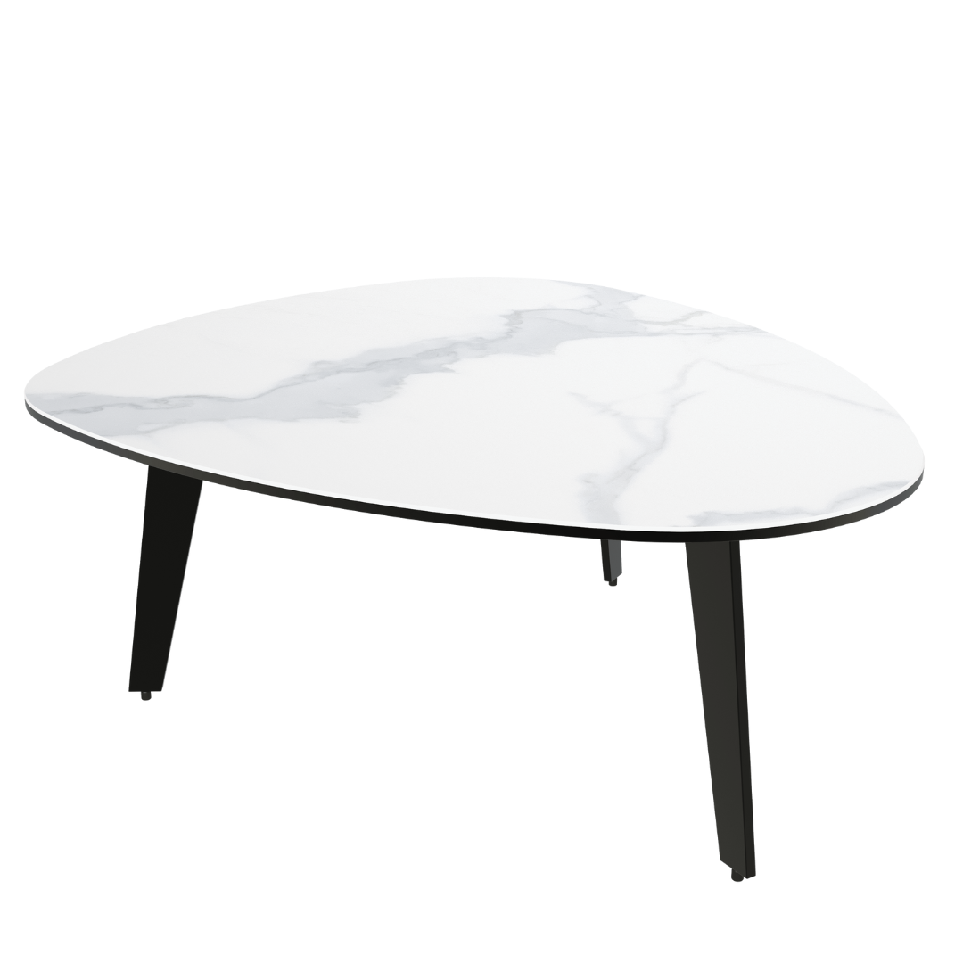 Galet Coffee Table - Matt Marble