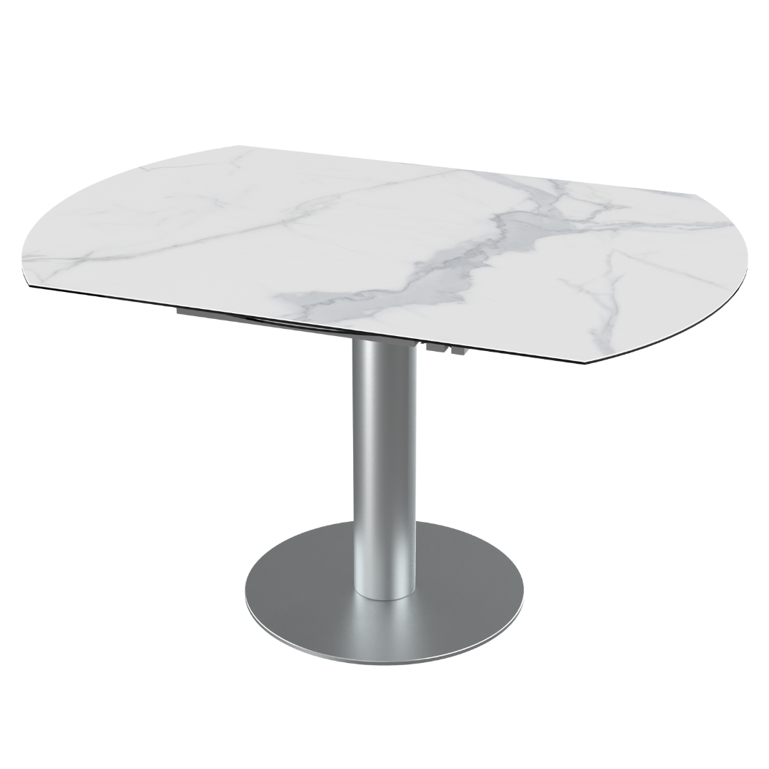 Luna Dining Table - Matt Marble