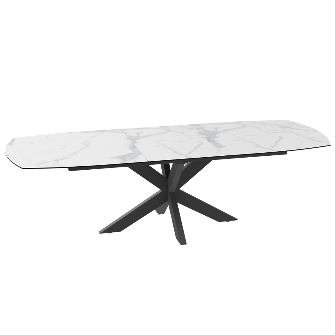 Phoenix Dining Table - Matt Marble