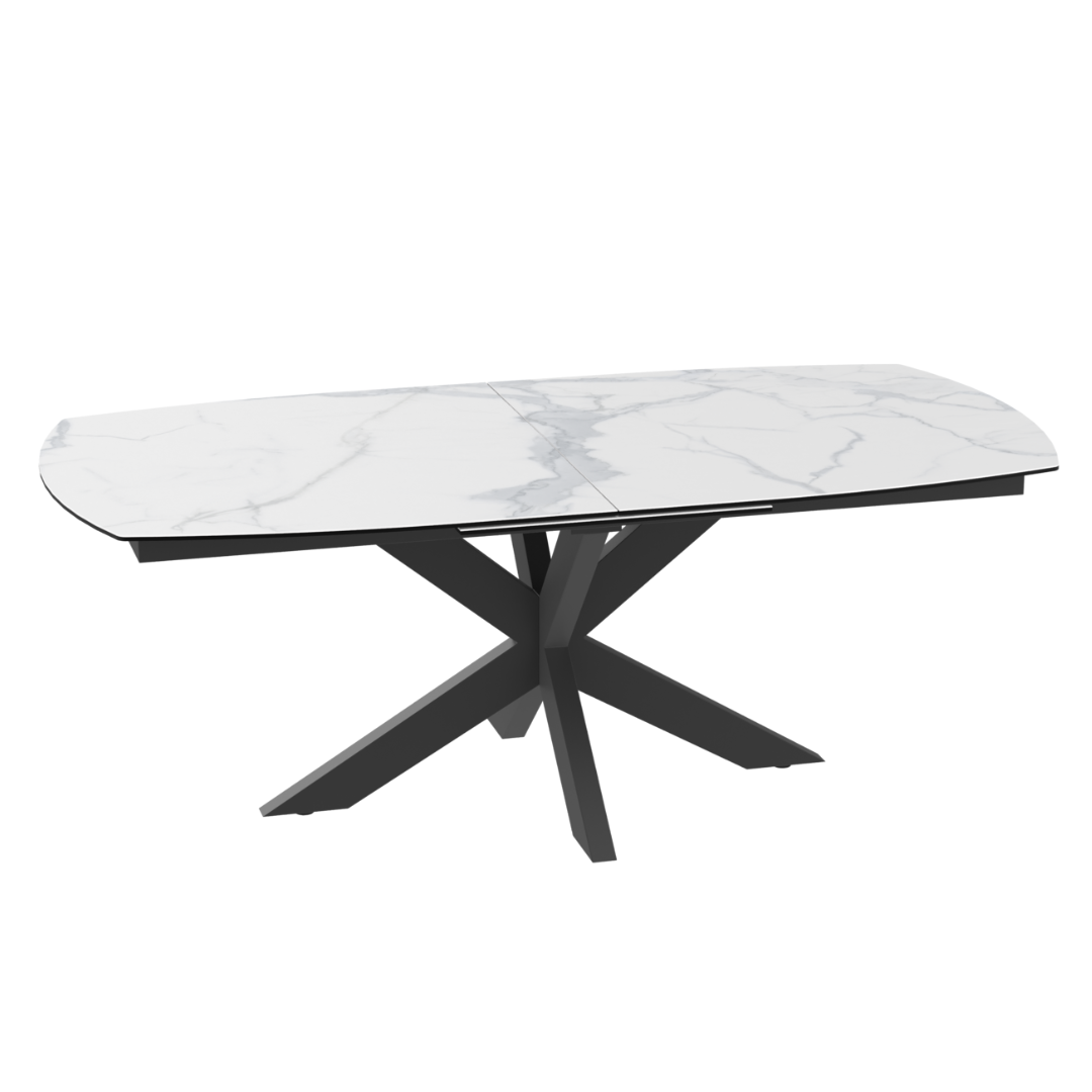 Phoenix Dining Table - Matt Marble