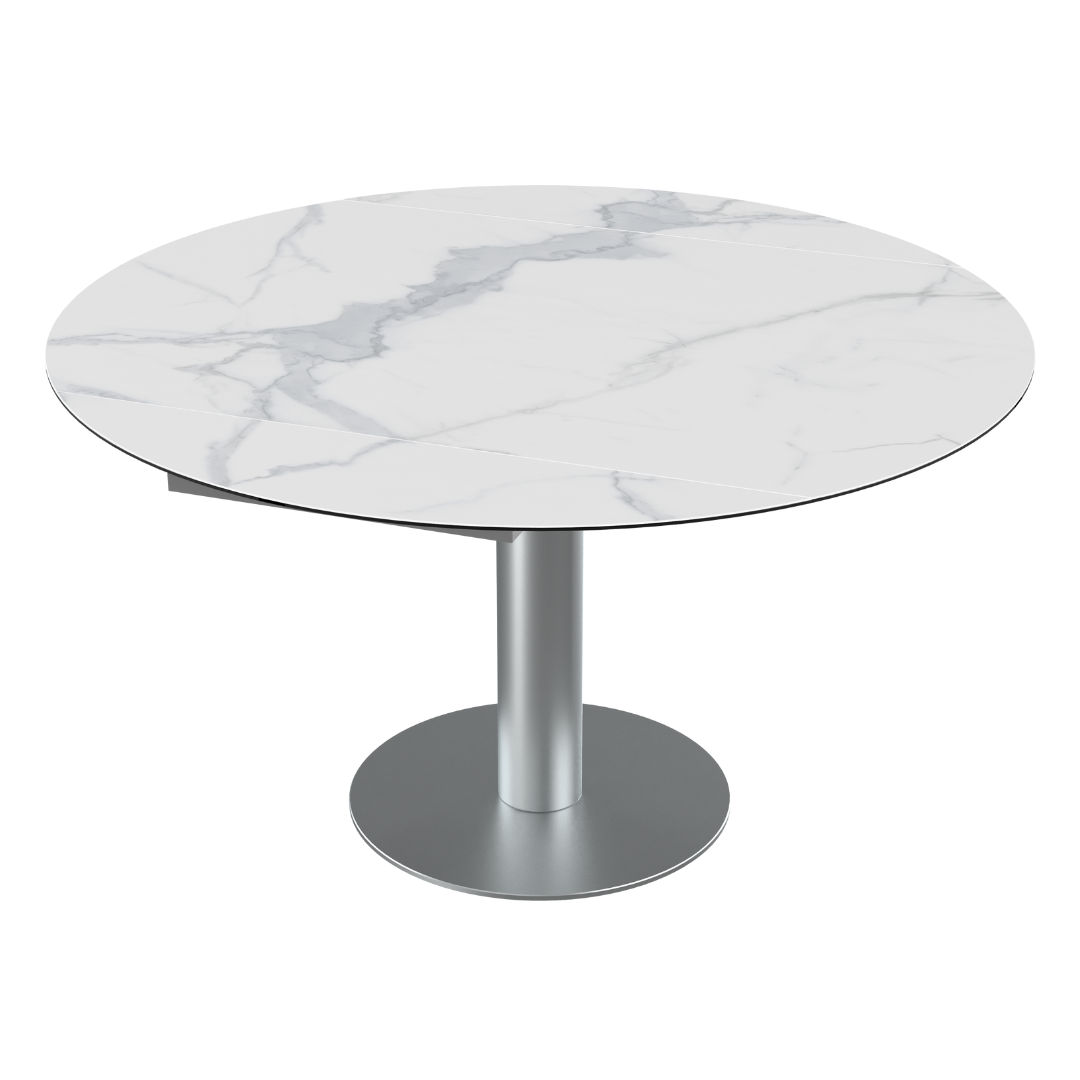 Luna Dining Table - Matt Marble