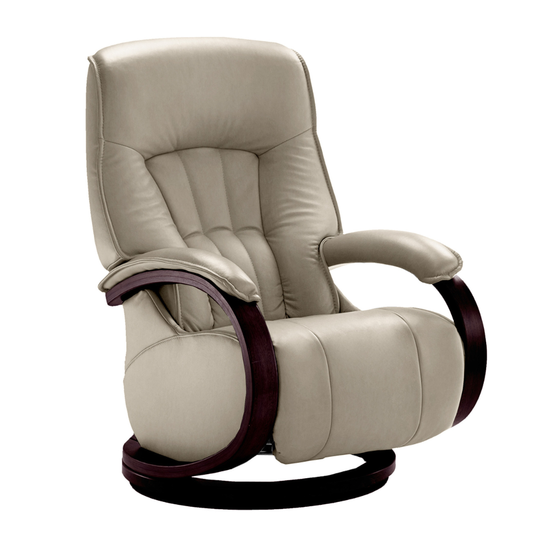 Mosel Manual Recliner - Beech Walnut Finish - Connollys Of Moy