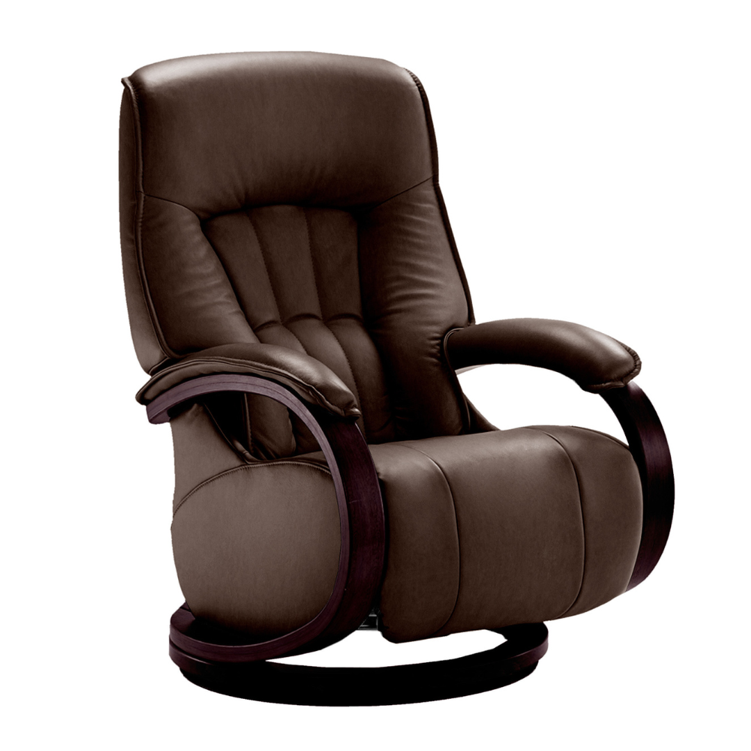 Mosel Manual Recliner - Beech Walnut Finish - Connollys Of Moy