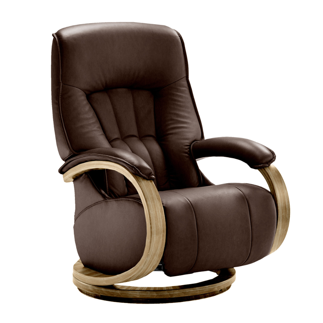 Mosel Manual Recliner - Beech Wild Oak Finish - Connollys Of Moy