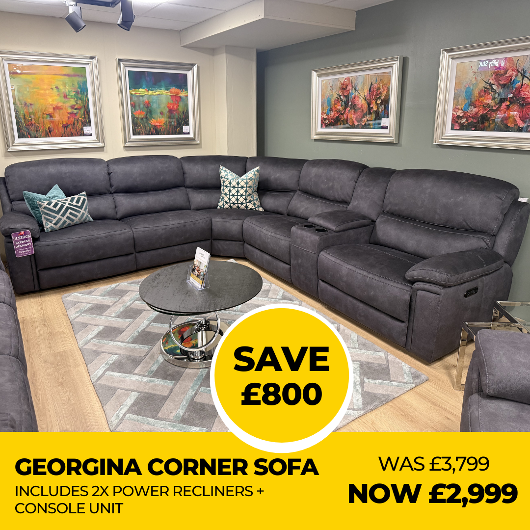 Georgina Corner Sofa - Connollys Of Moy