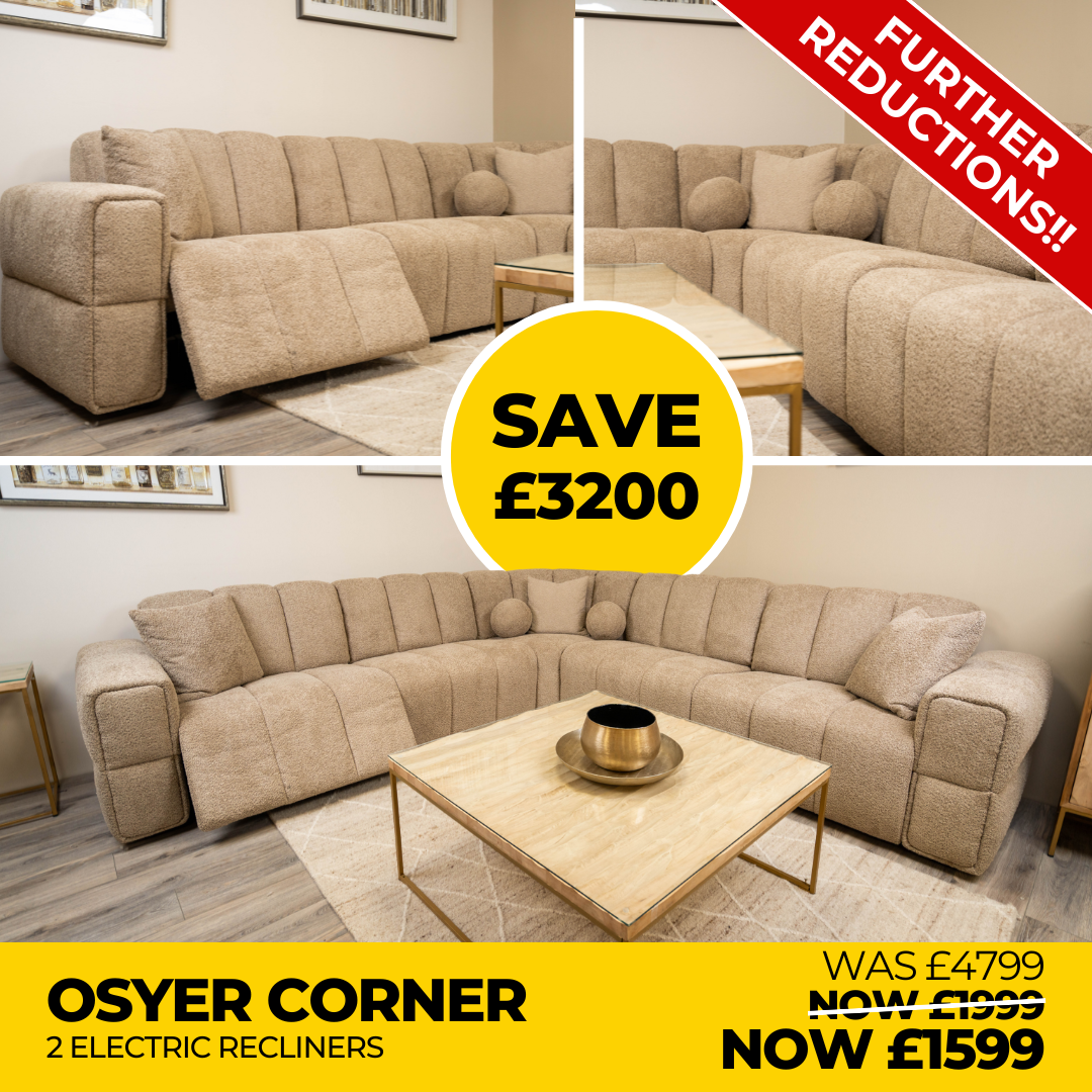 OYSTER CORNER SOFA - COCO - Connollys Of Moy