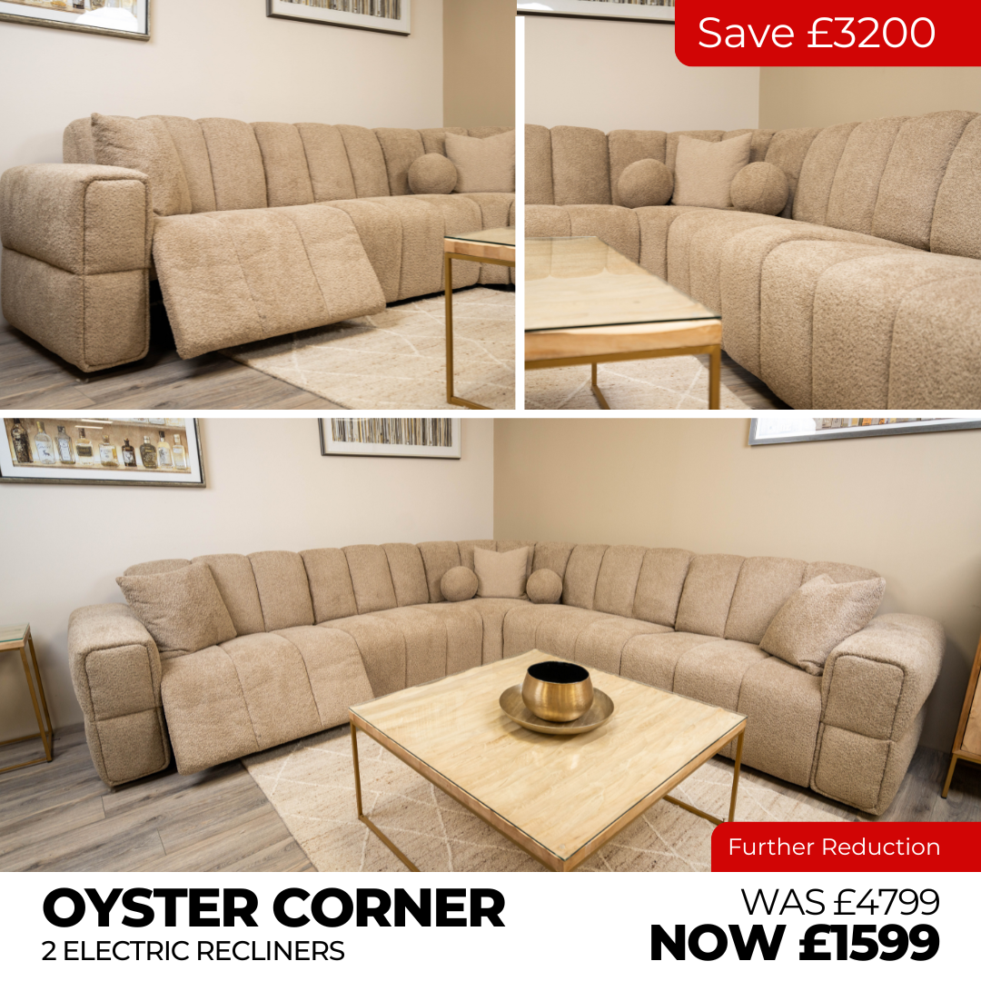 OYSTER CORNER SOFA - COCO - Connollys Of Moy