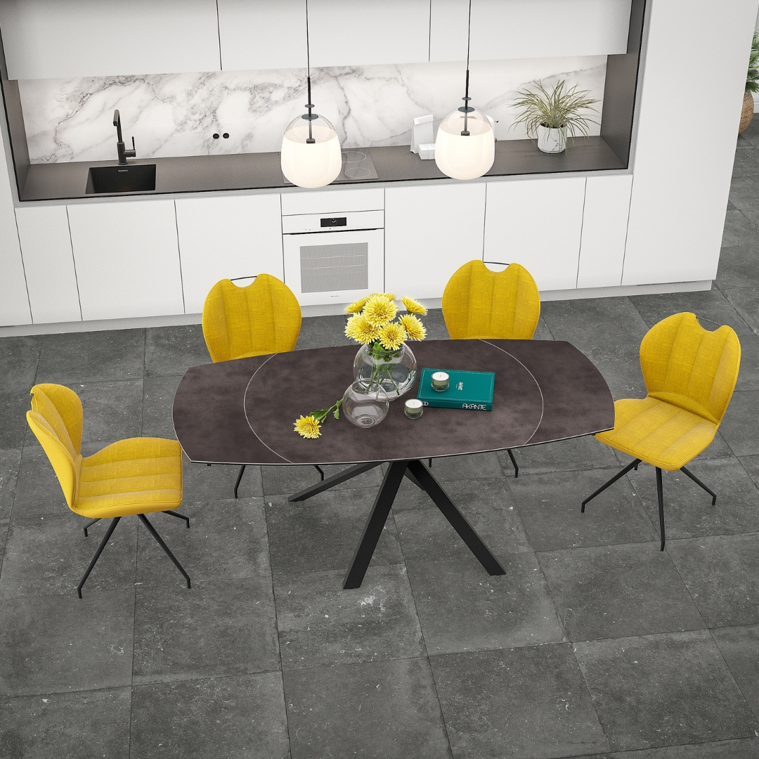 New York Chair - Ocher Yellow