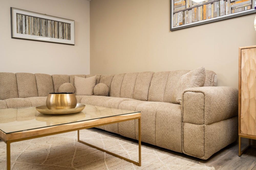 Oyster Corner Sofe - Coco - Connollys Of Moy