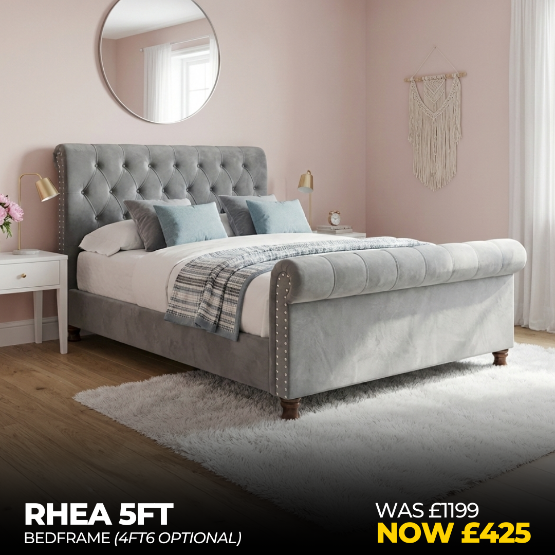 Rhea 5ft Bedframe - Connollys Of Moy