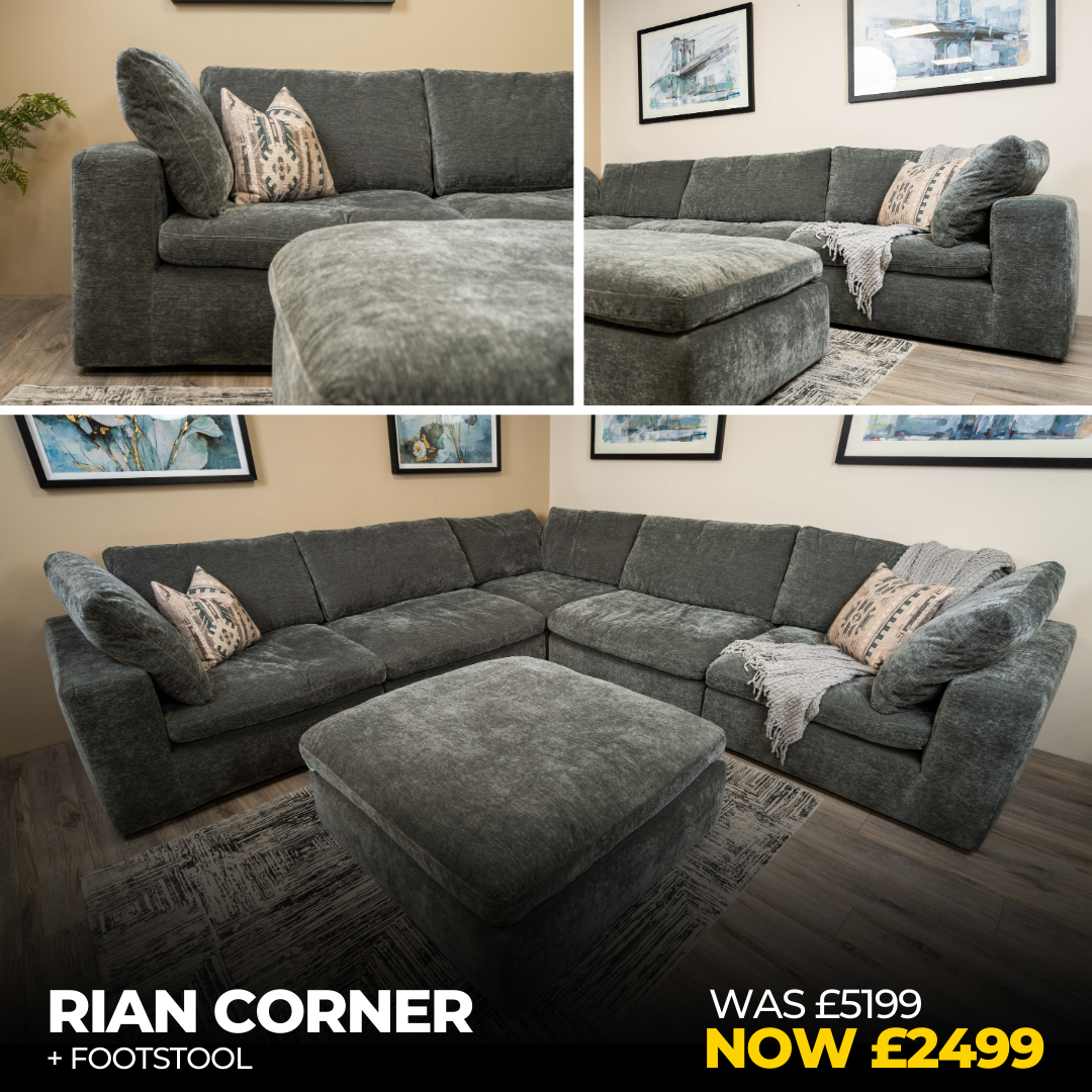 Rian Corner Sofa - Connollys Of Moy