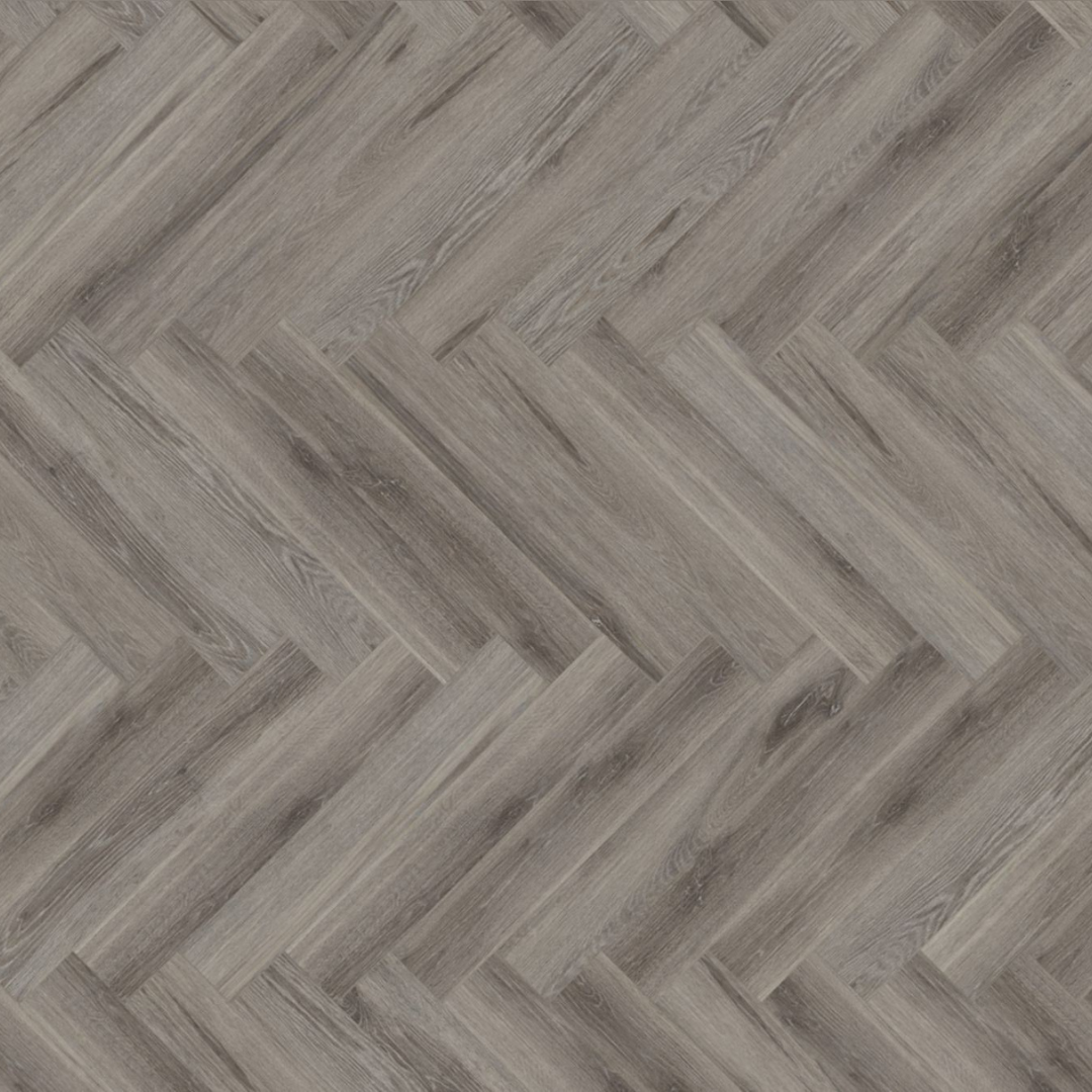 Lignum Core Rustic Grey Oak Herringbone