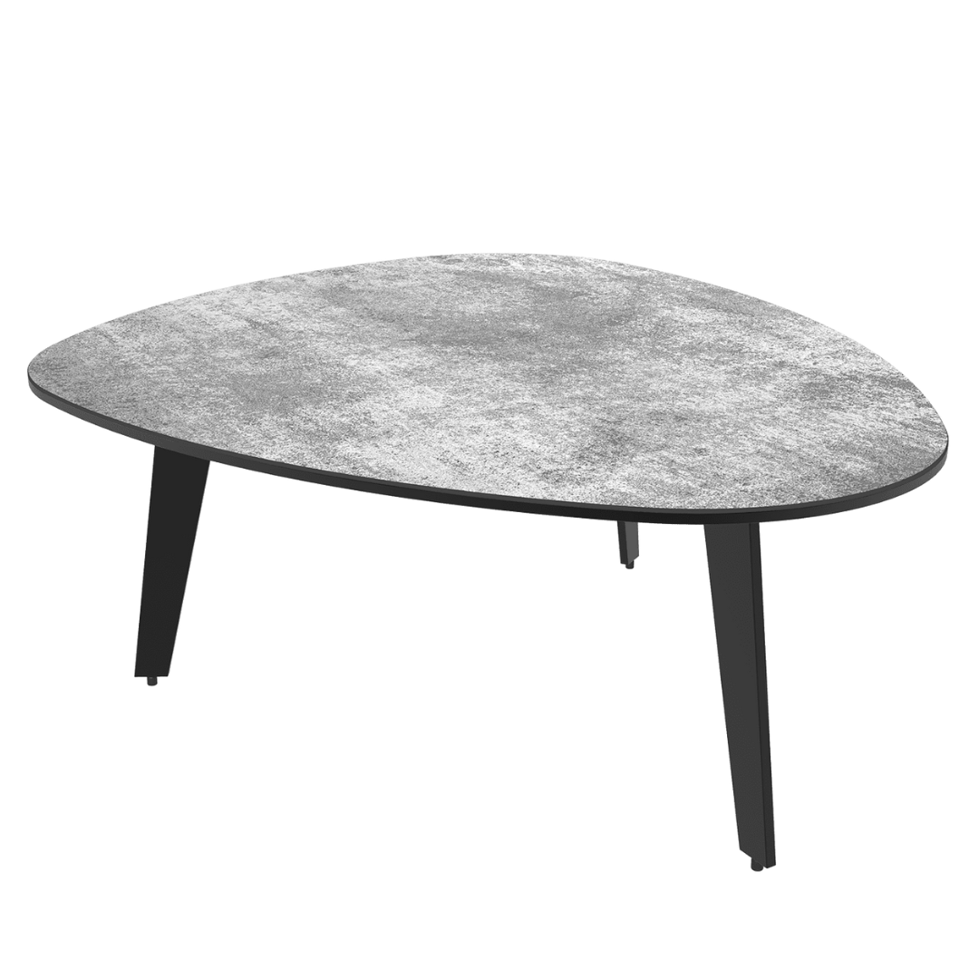 Galet Coffee Table - Silver