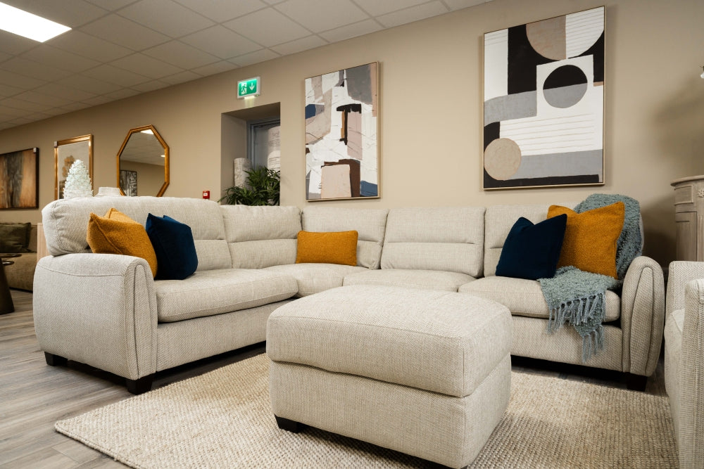 JEFFERSON CORNER SOFA + ARMCHAIR - Connollys Of Moy