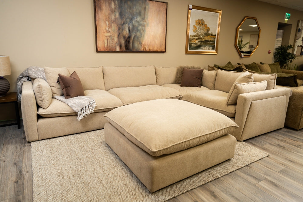 ADAR CORNER SOFA + FOOTSTOOL - Connollys Of Moy