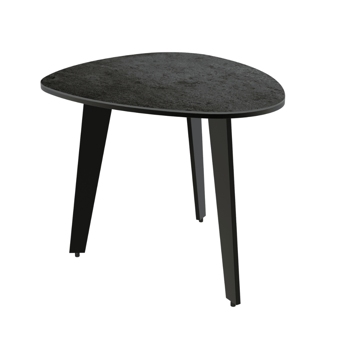 Galet Side Table - Titanium